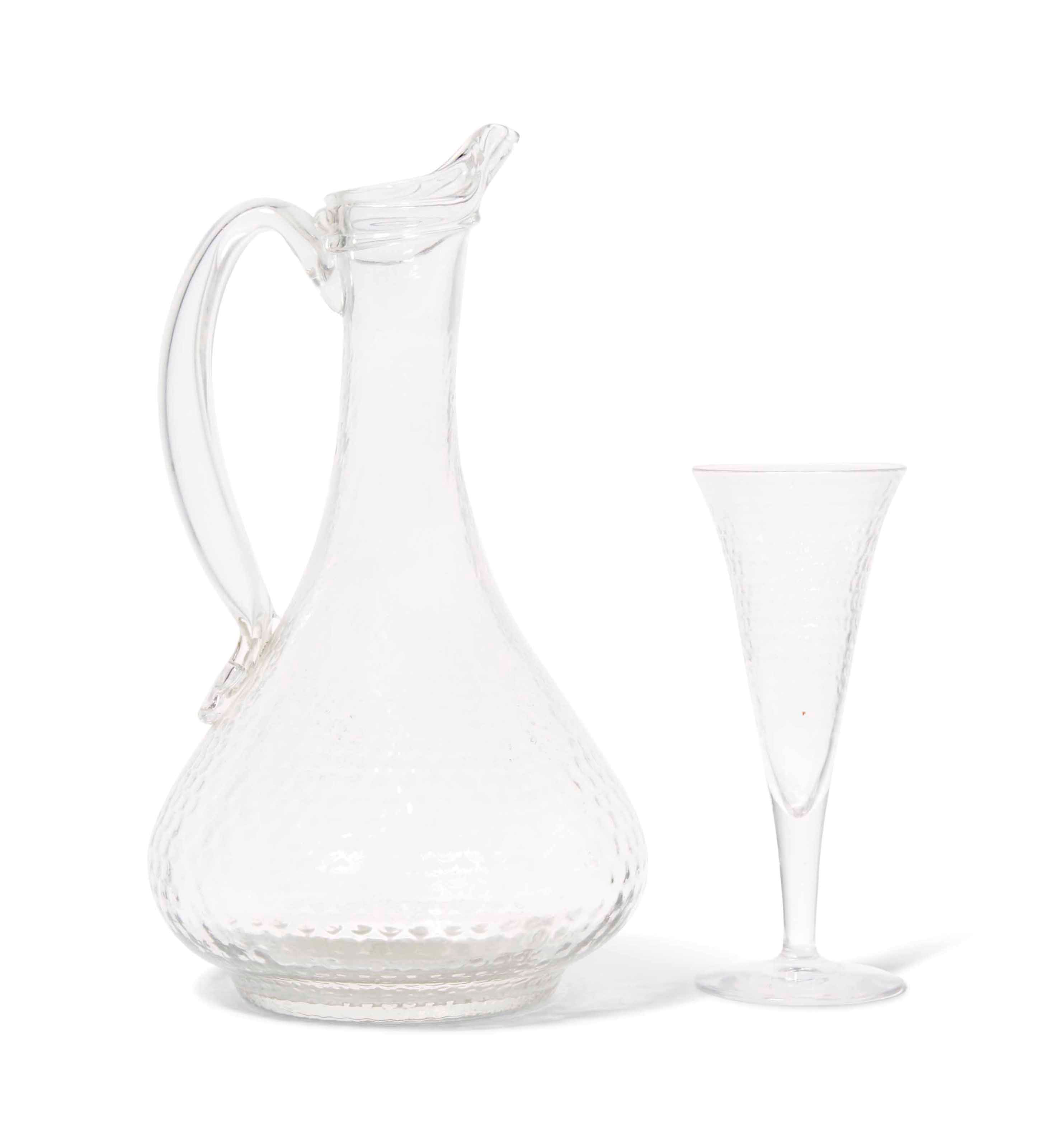 VINGT-CINQ FLUTES EN CRISTAL