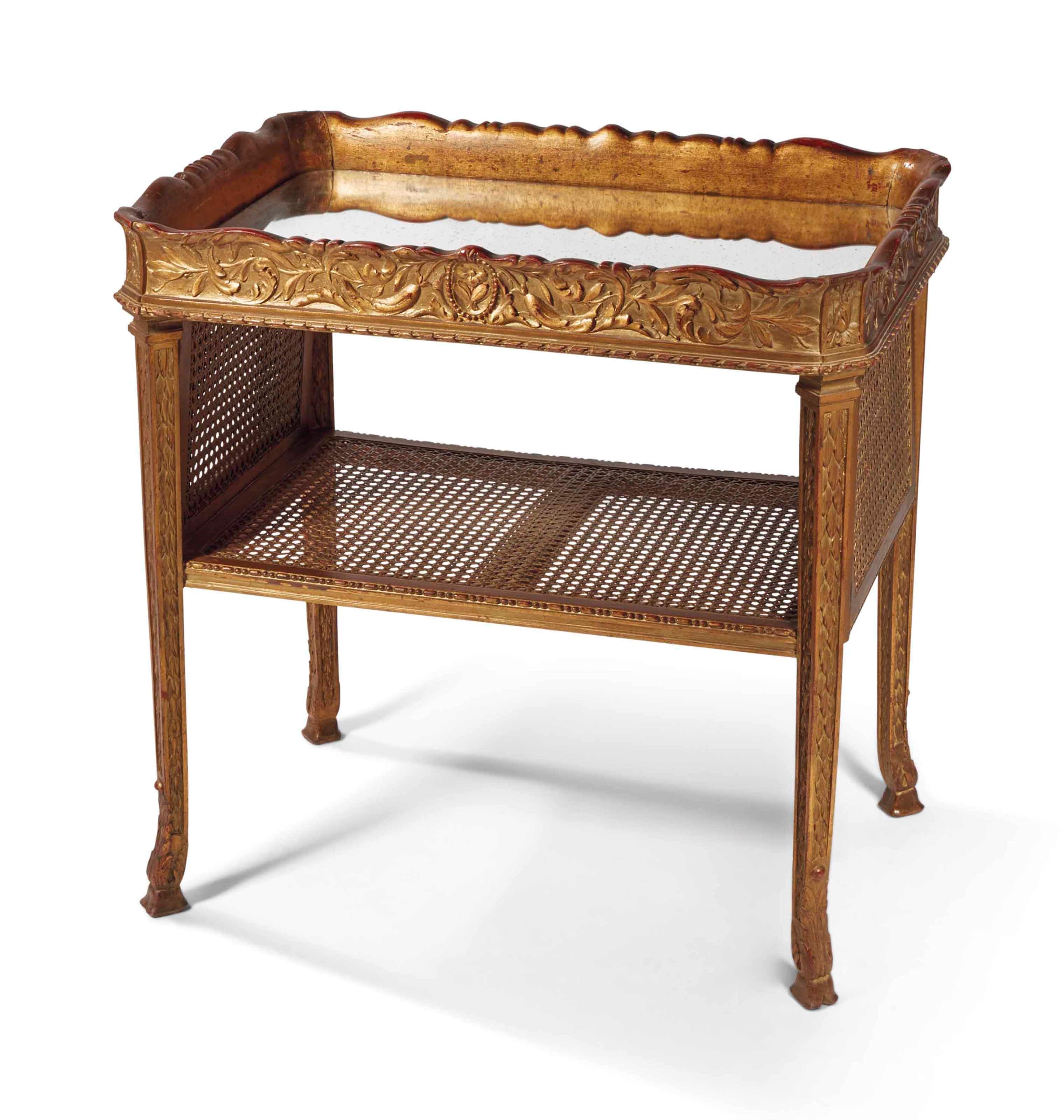 TABLE DESSERTE