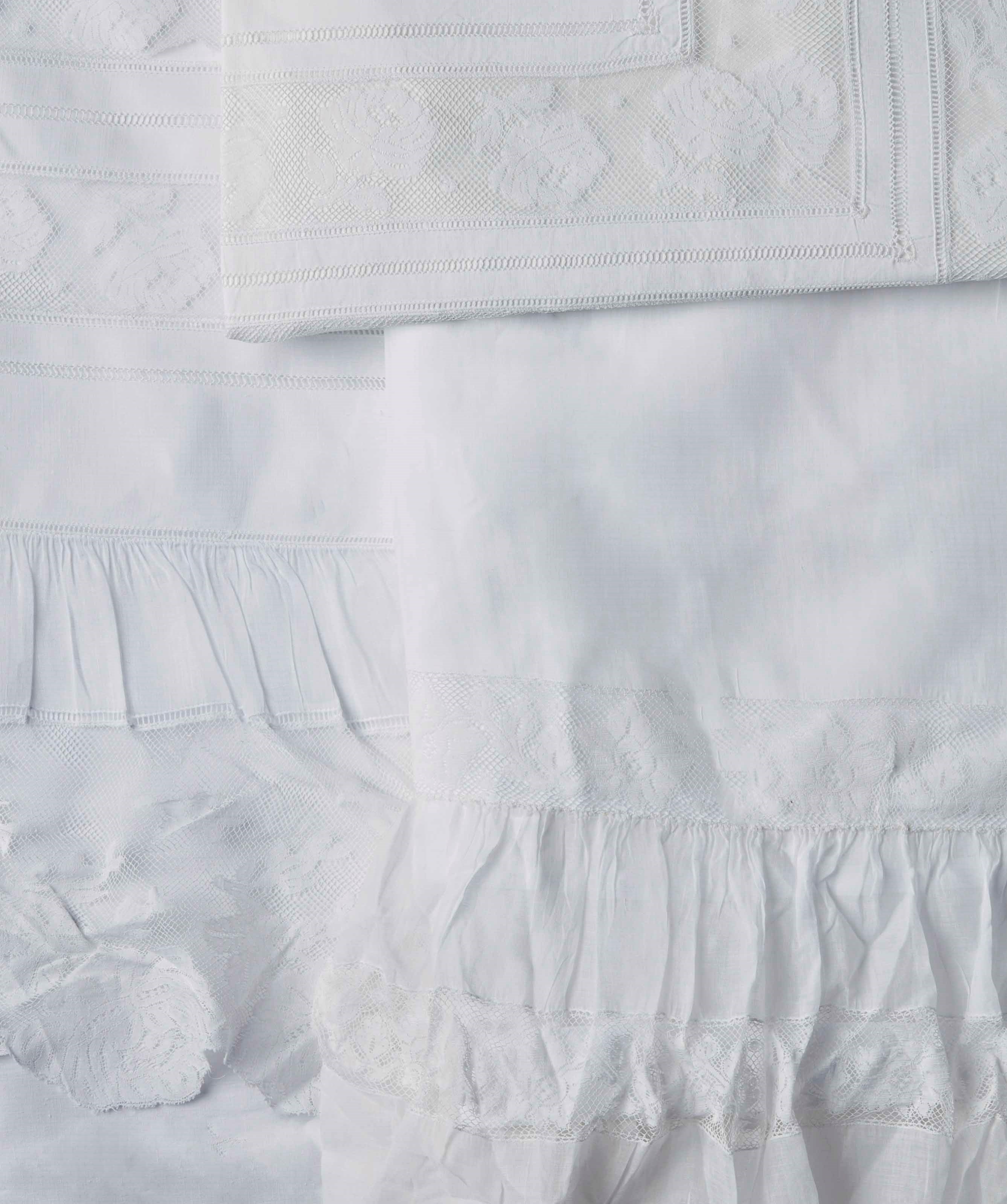 LOT DE DRAPS