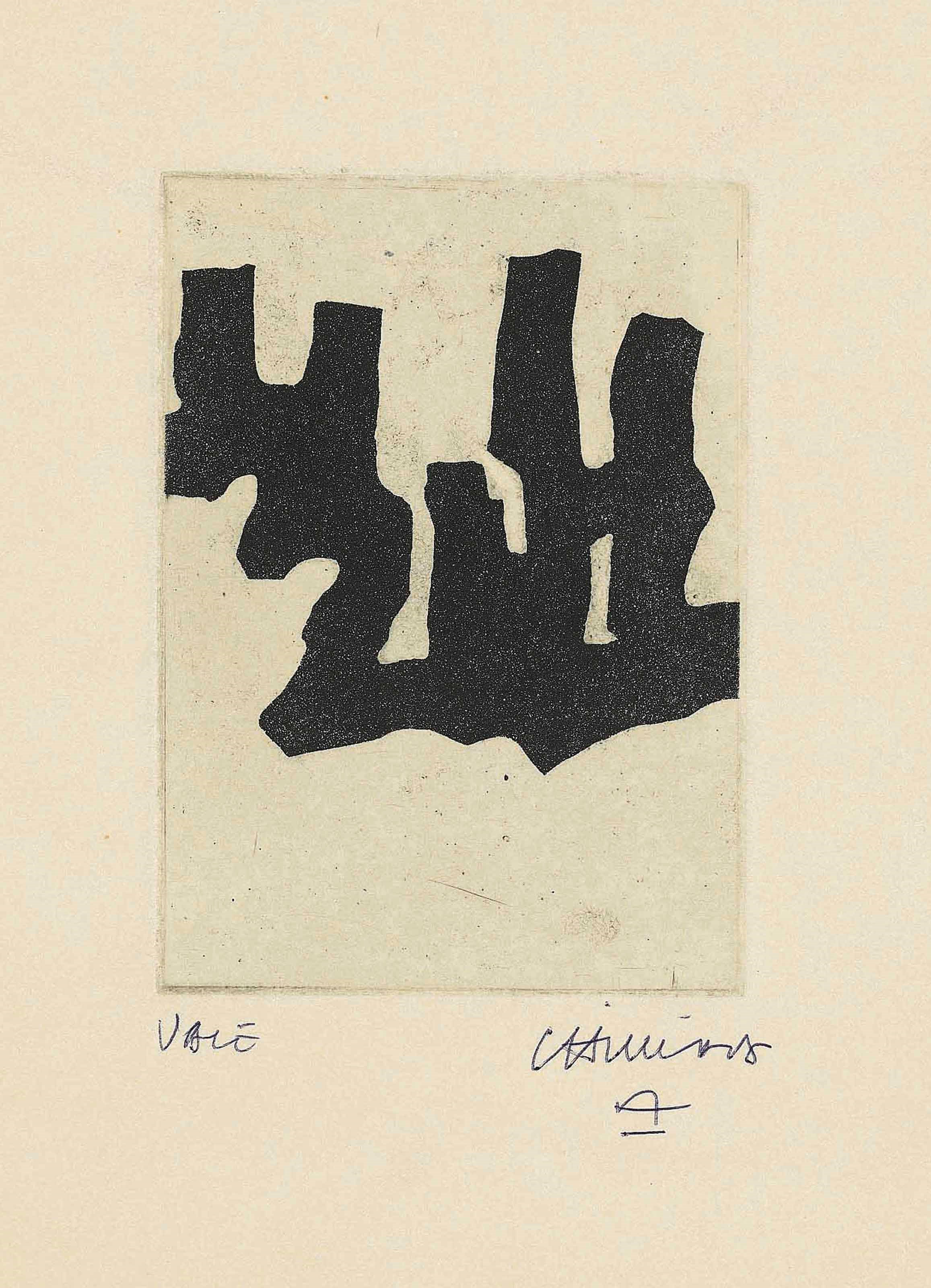 EDUARDO CHILLIDA (1924-2002)