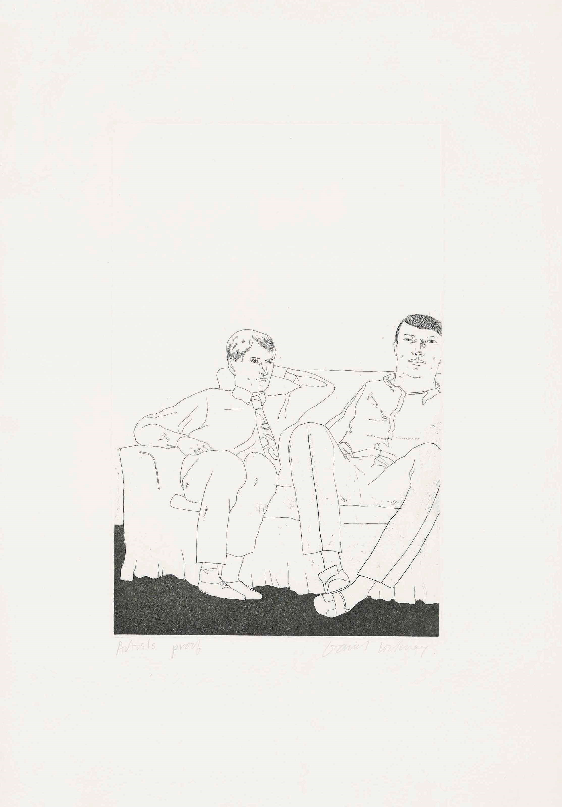 DAVID HOCKNEY (B. 1937)