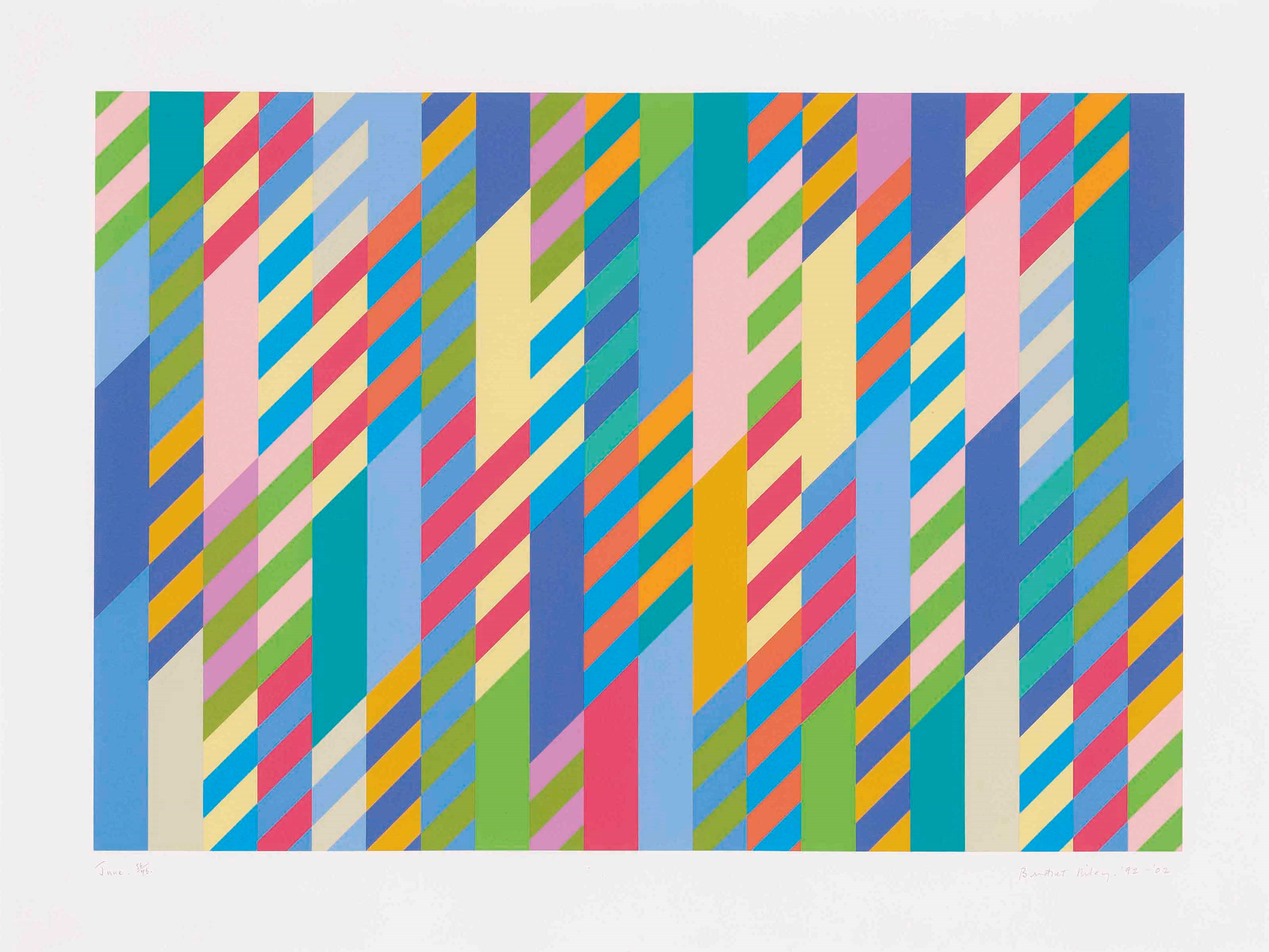 BRIDGET RILEY (B. 1931)