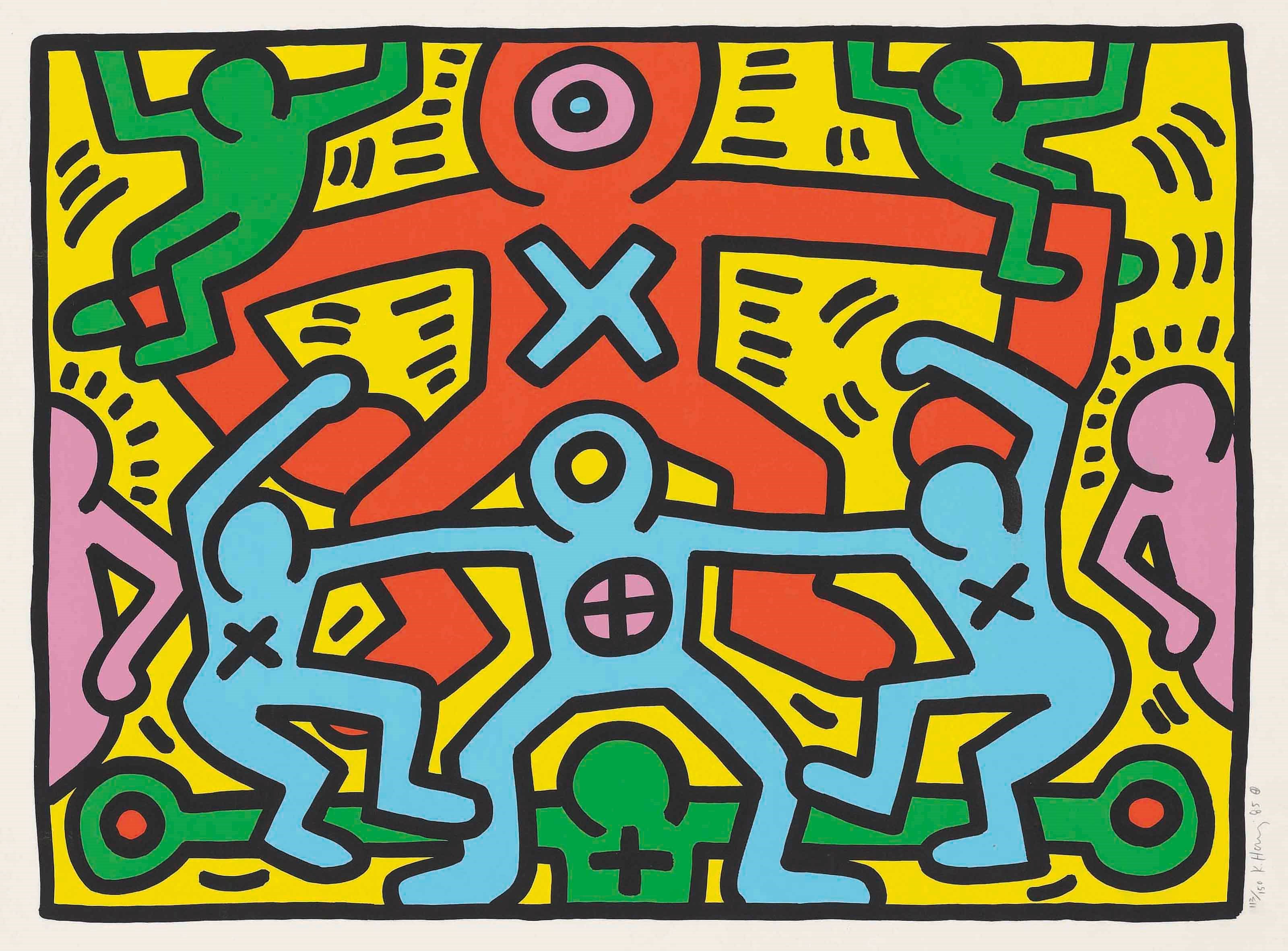 KEITH HARING (1958-1990)