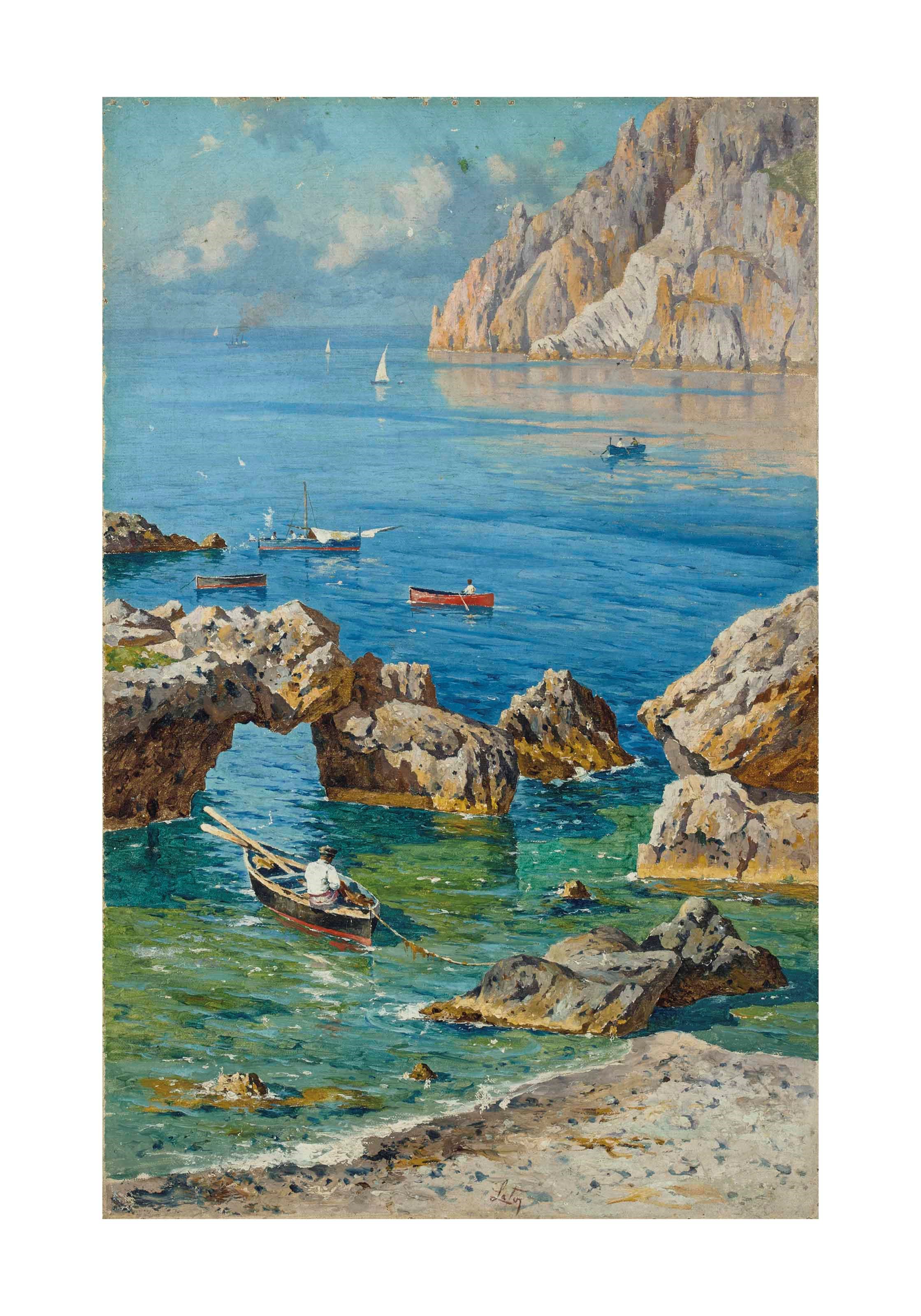 ANTONINO LETO (MONREALE 1844-1913 CAPRI)