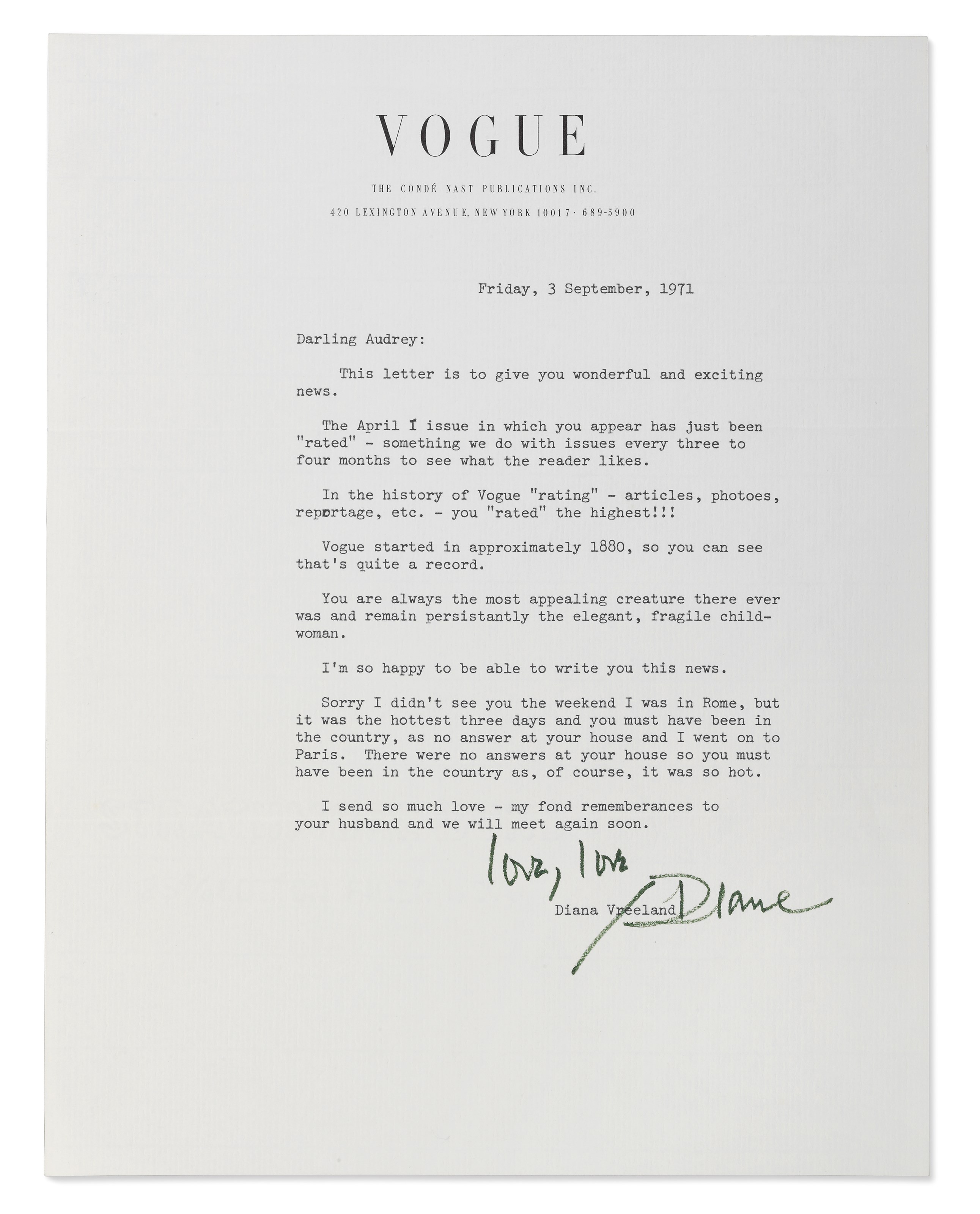 DIANA VREELAND