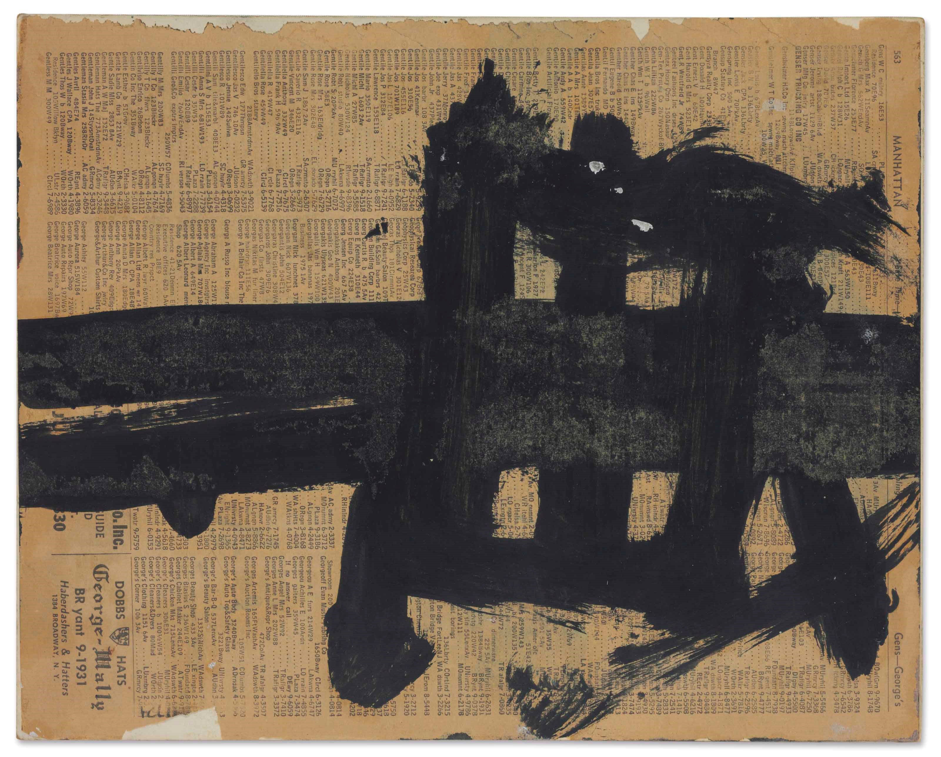 Franz Kline (1910-1962)