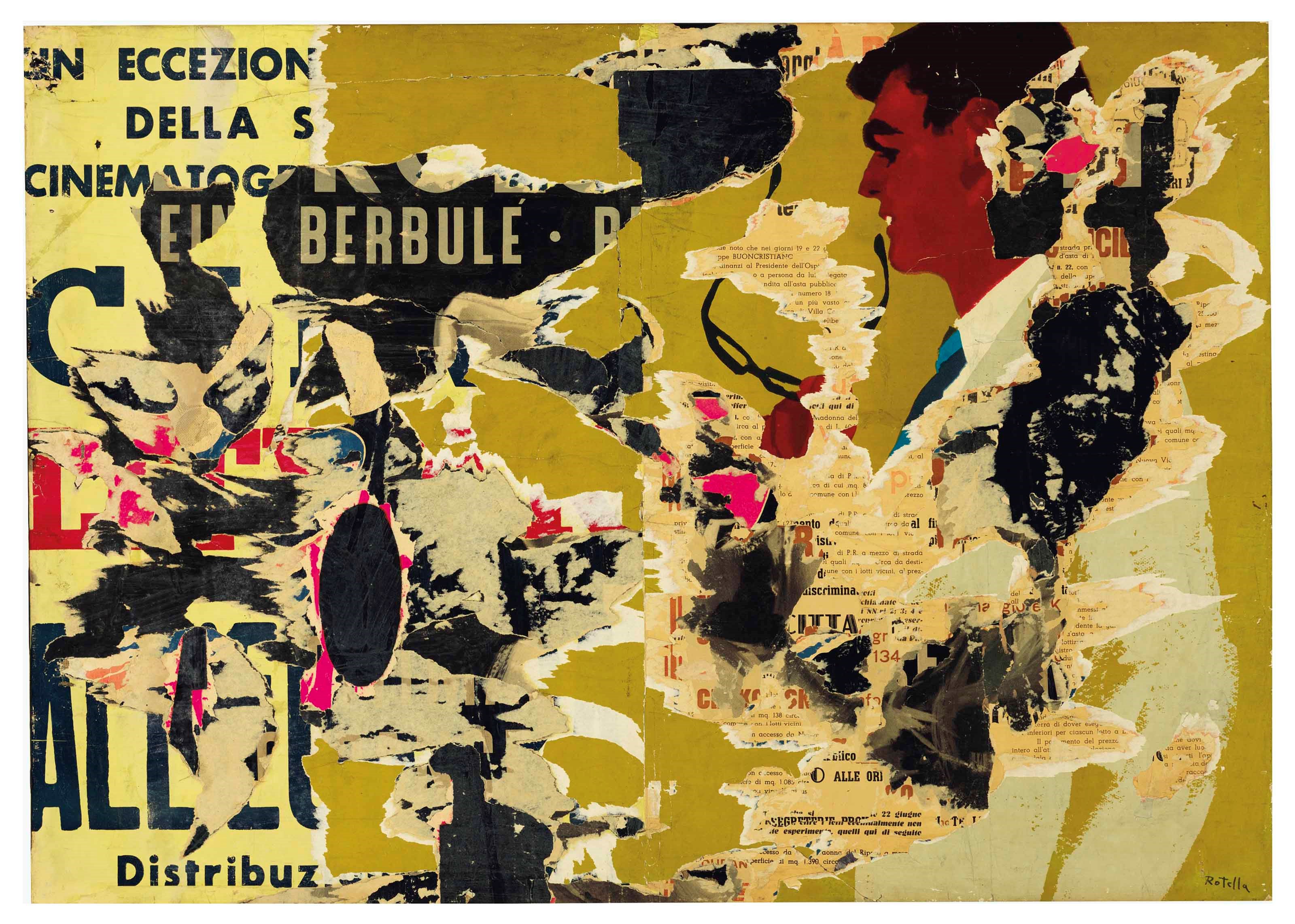 Mimmo Rotella (1918-2006)
