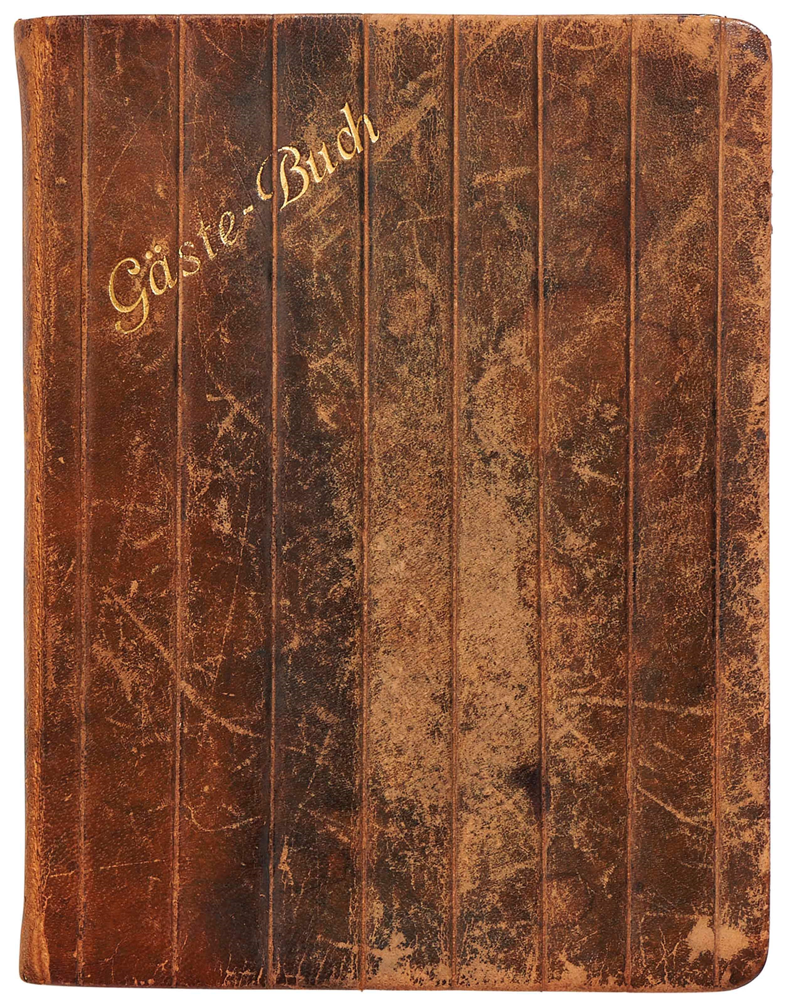 GÄSTEBUCH CAFÉ ODEON, 1917-1932