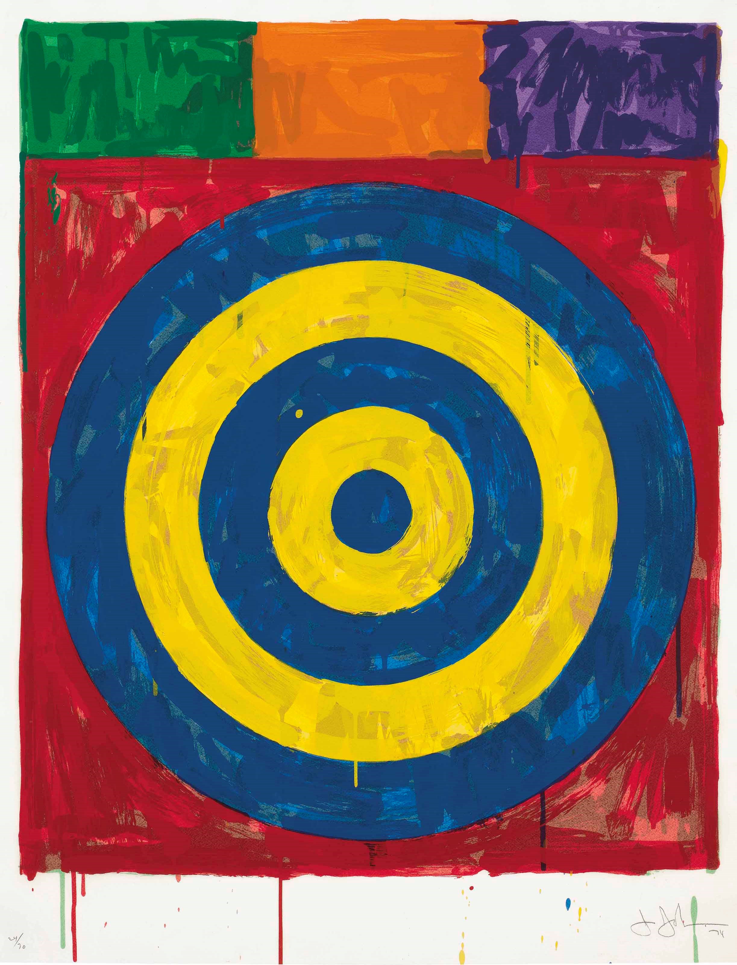 JASPER JOHNS (B. 1930)