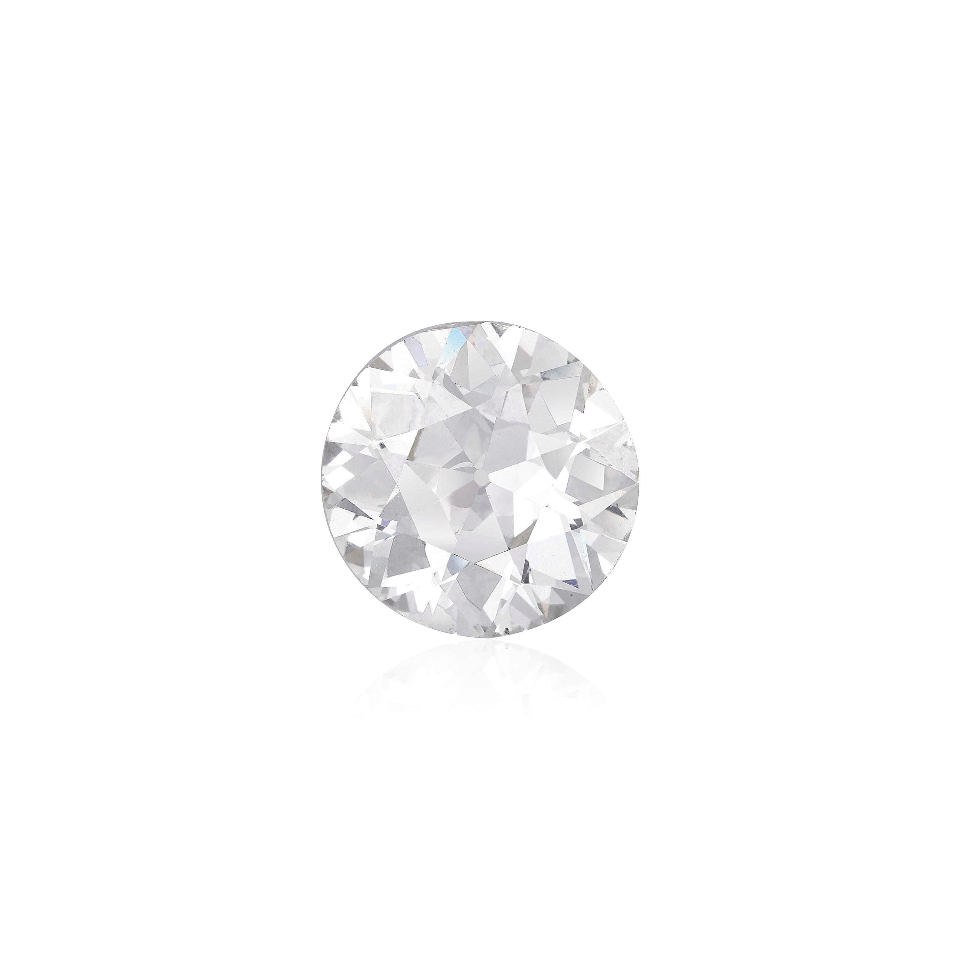 AN UNMOUNTED DIAMOND