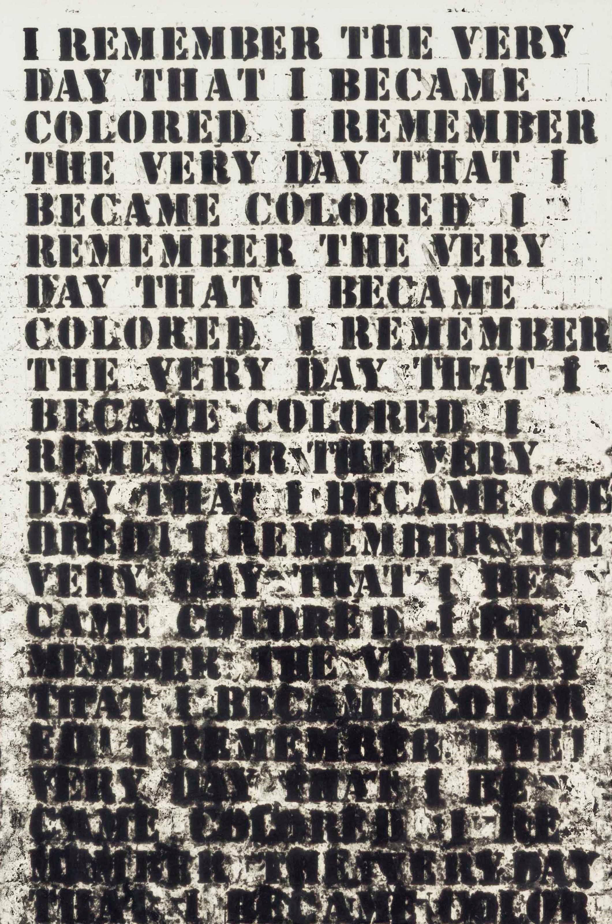 Glenn Ligon (b. 1960)