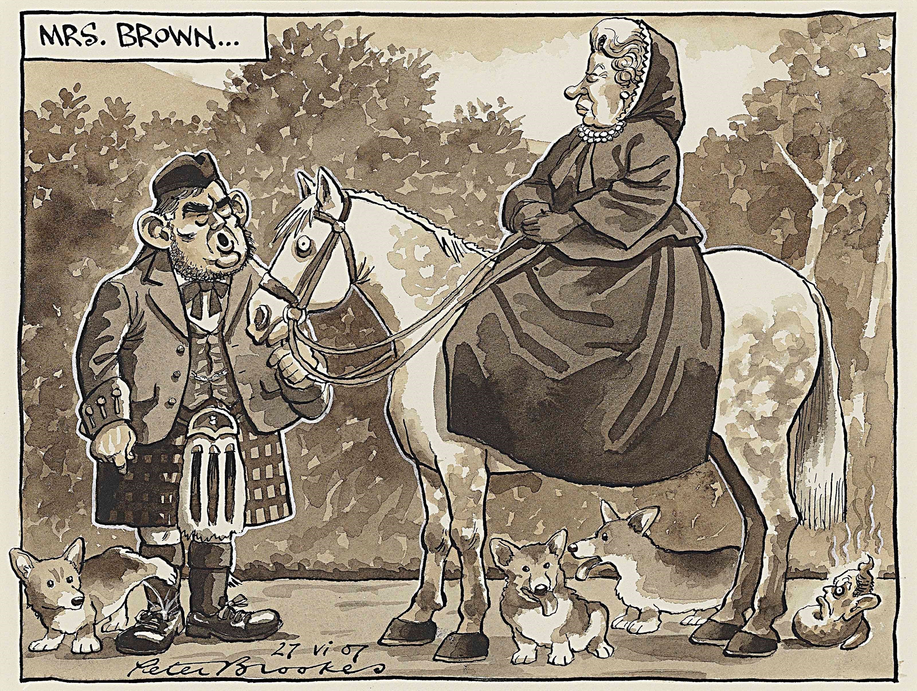 Peter Brookes (b. 1943)