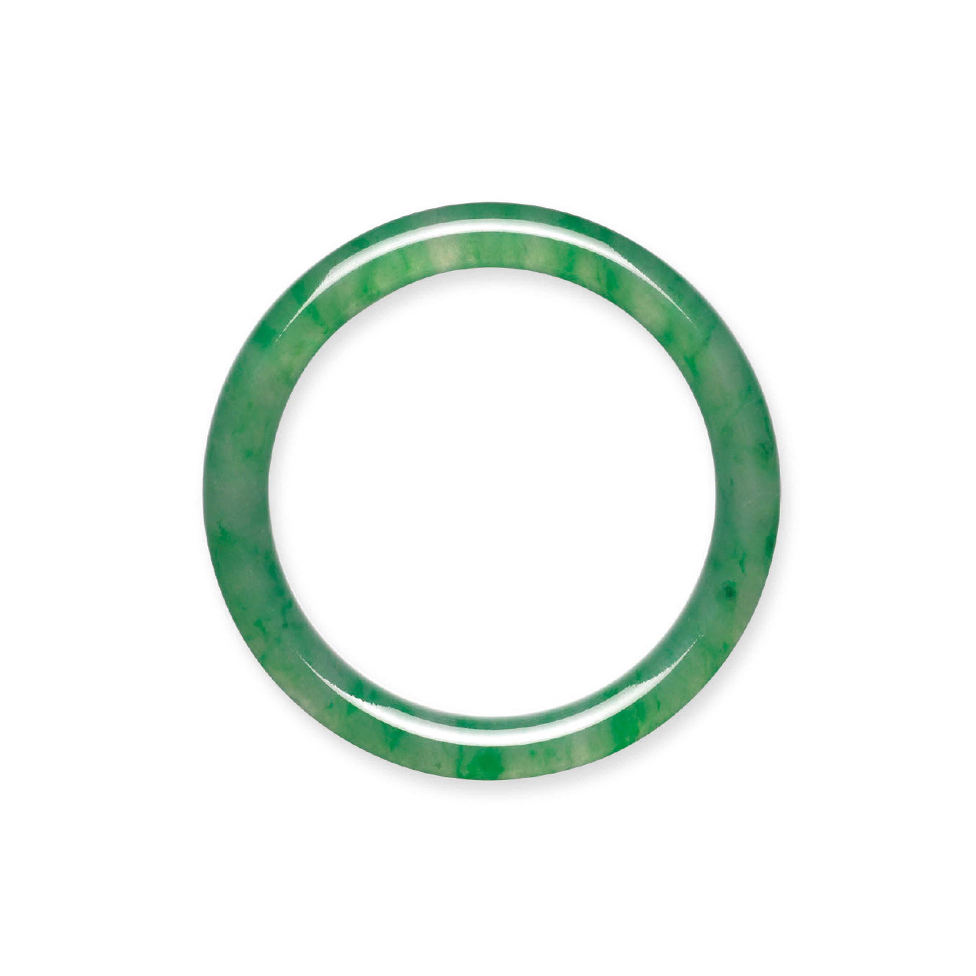 A JADEITE BANGLE