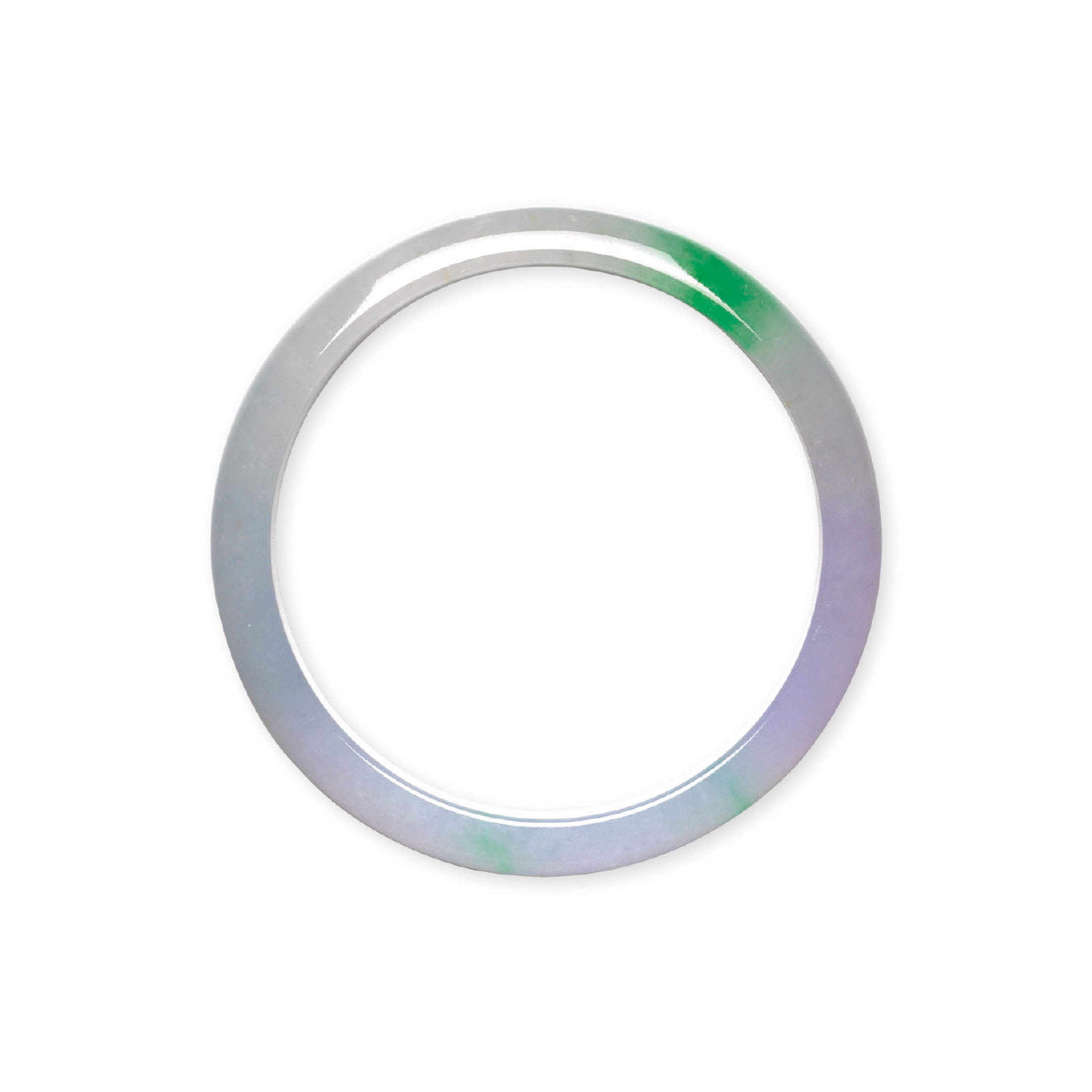 A JADEITE BANGLE