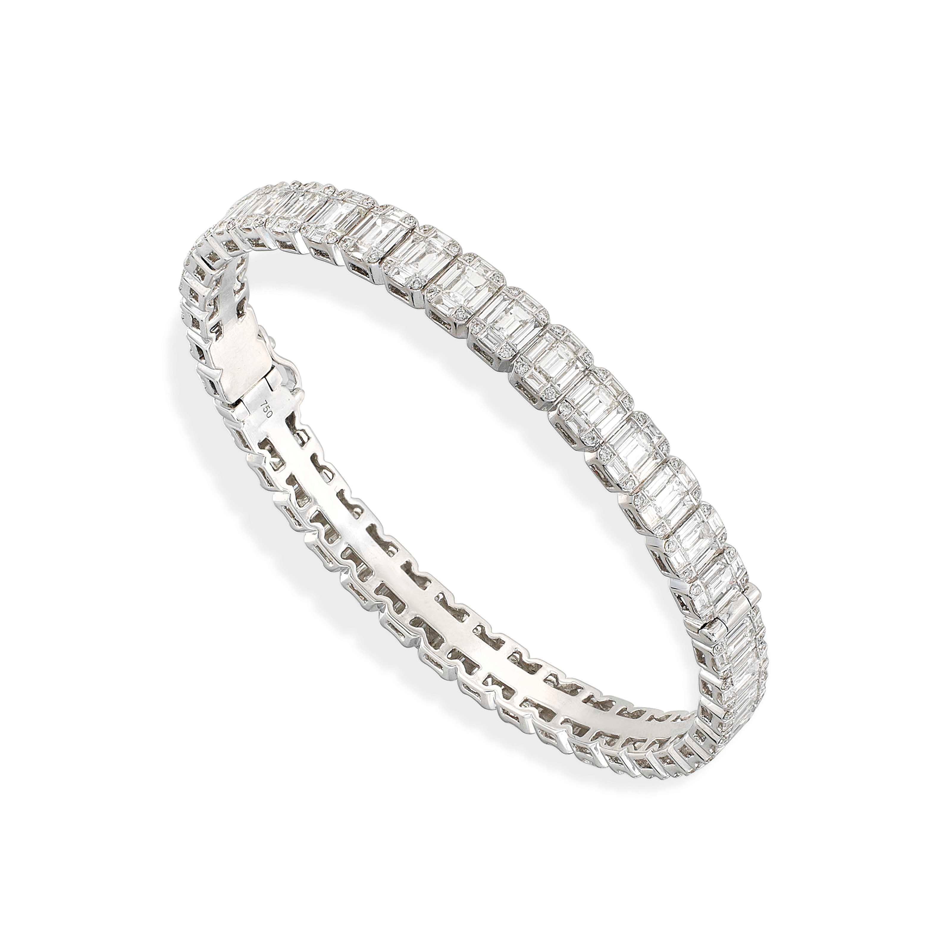 A DIAMOND BANGLE