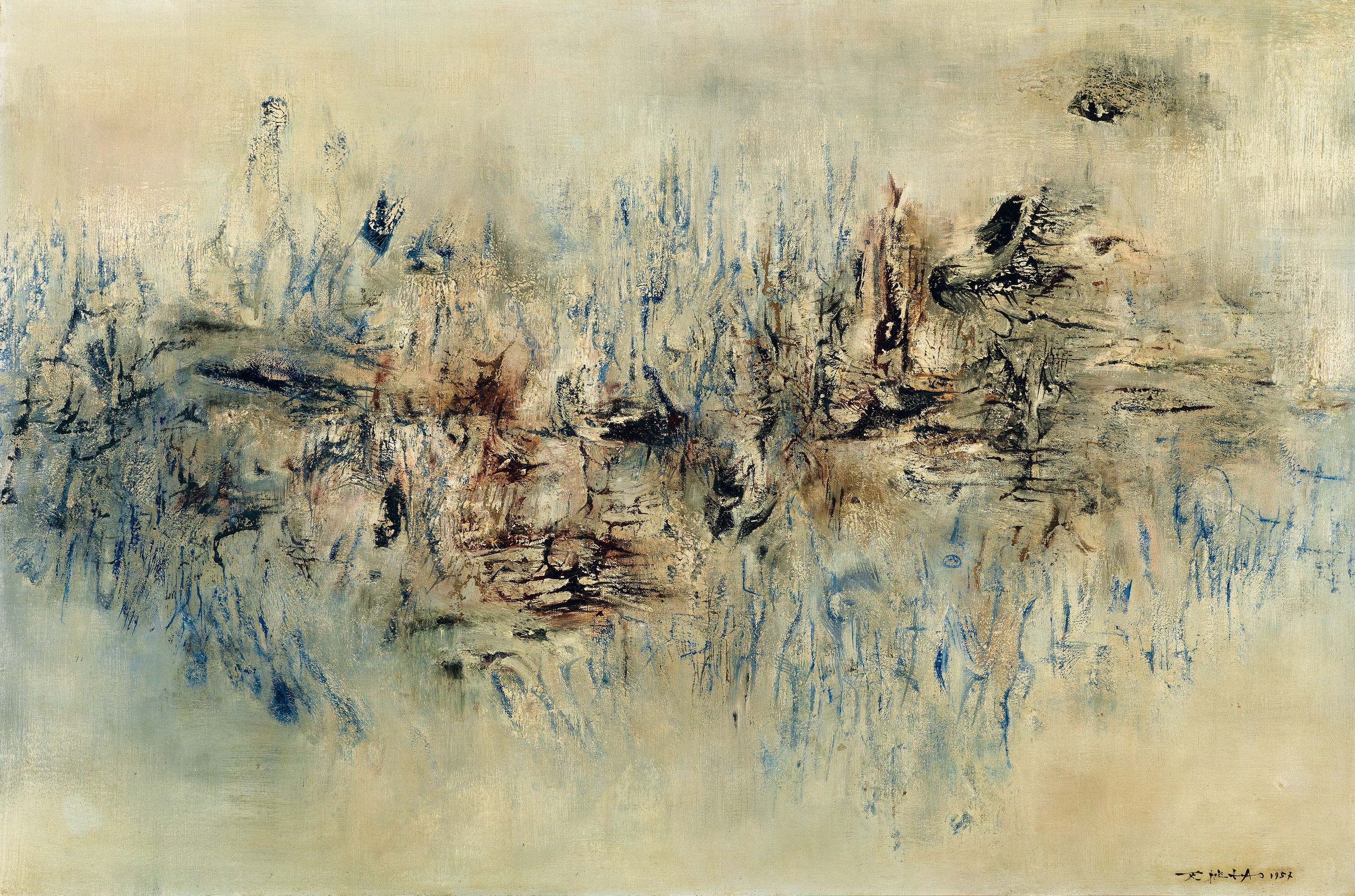 ZAO WOU-KI (ZHAO WUJI, FRANCE/CHINA, 1920 -2013)