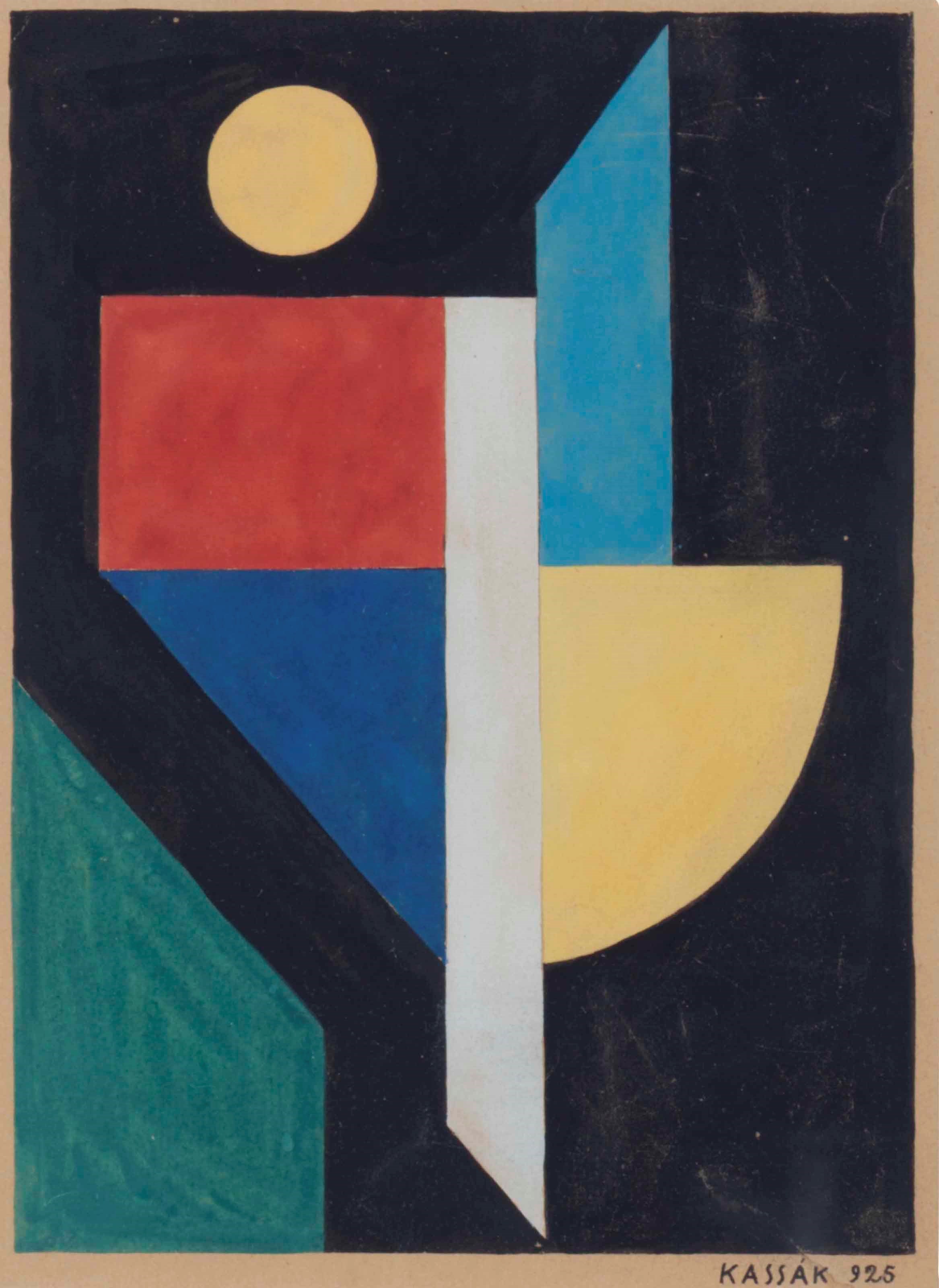 Lajos Kassák (Hungarian, 1887-1967)
