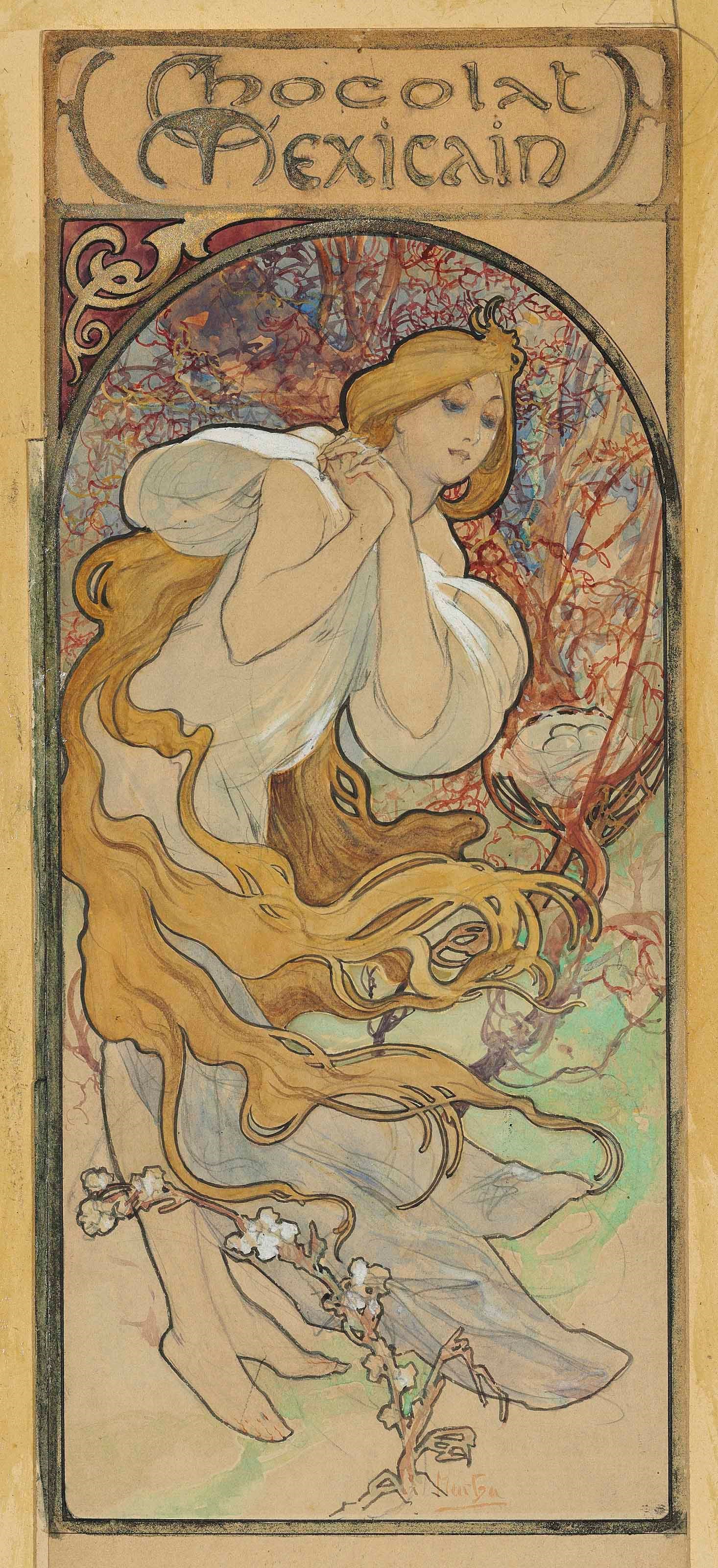 Alphonse Marie Mucha (Czech, 1860-1939)