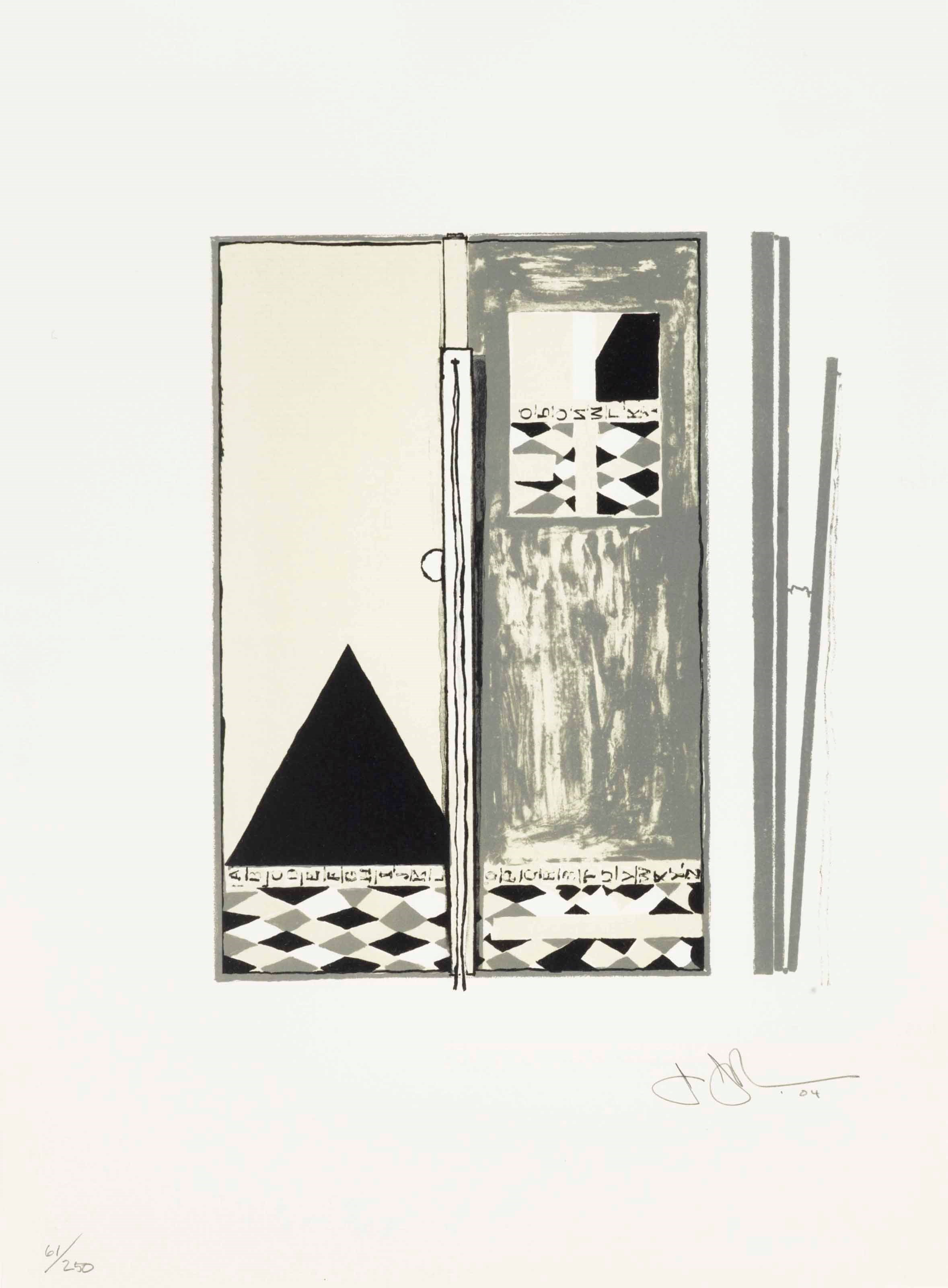 JASPER JOHNS (B. 1930)