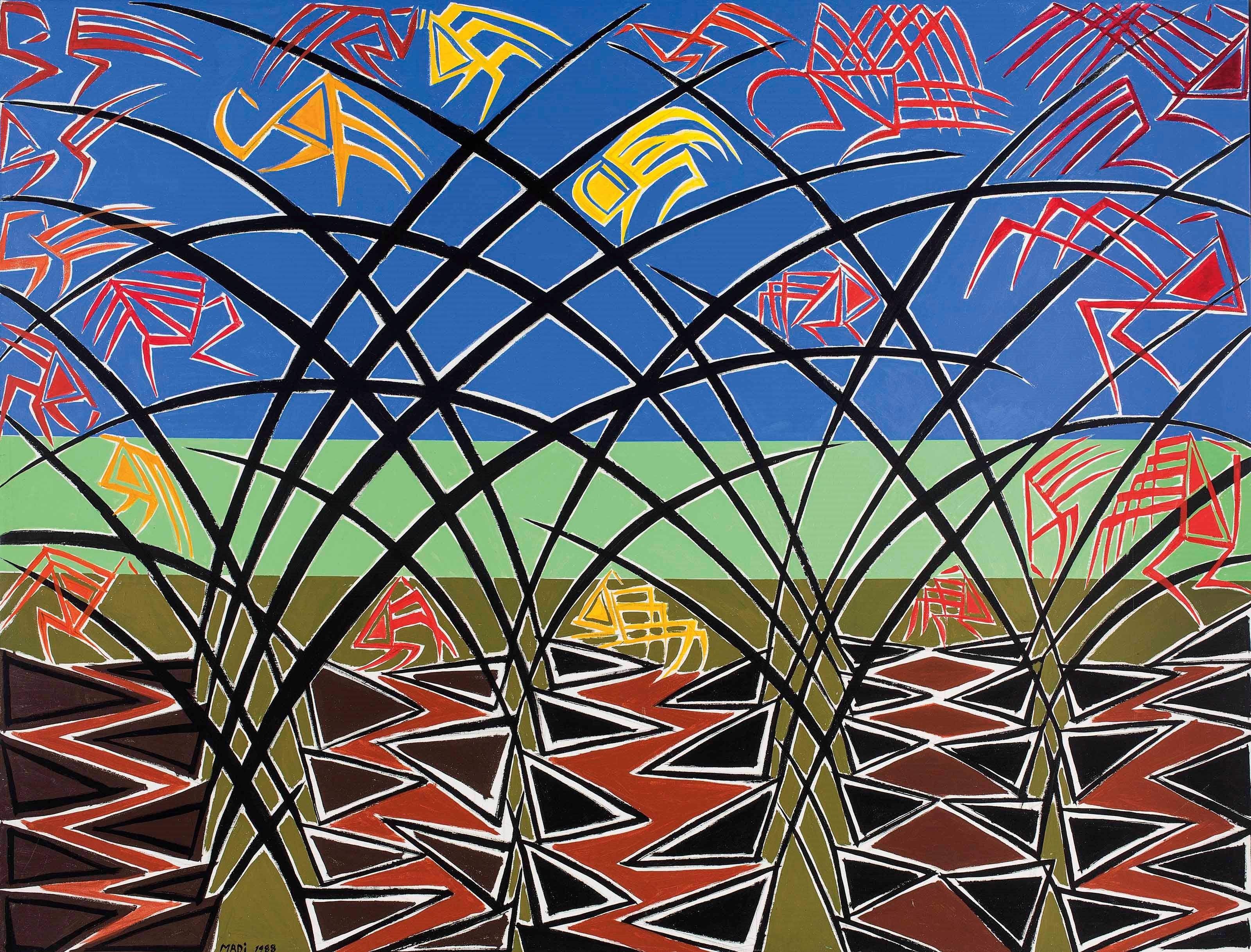Hussein Madi (Lebanese, b. 1938)