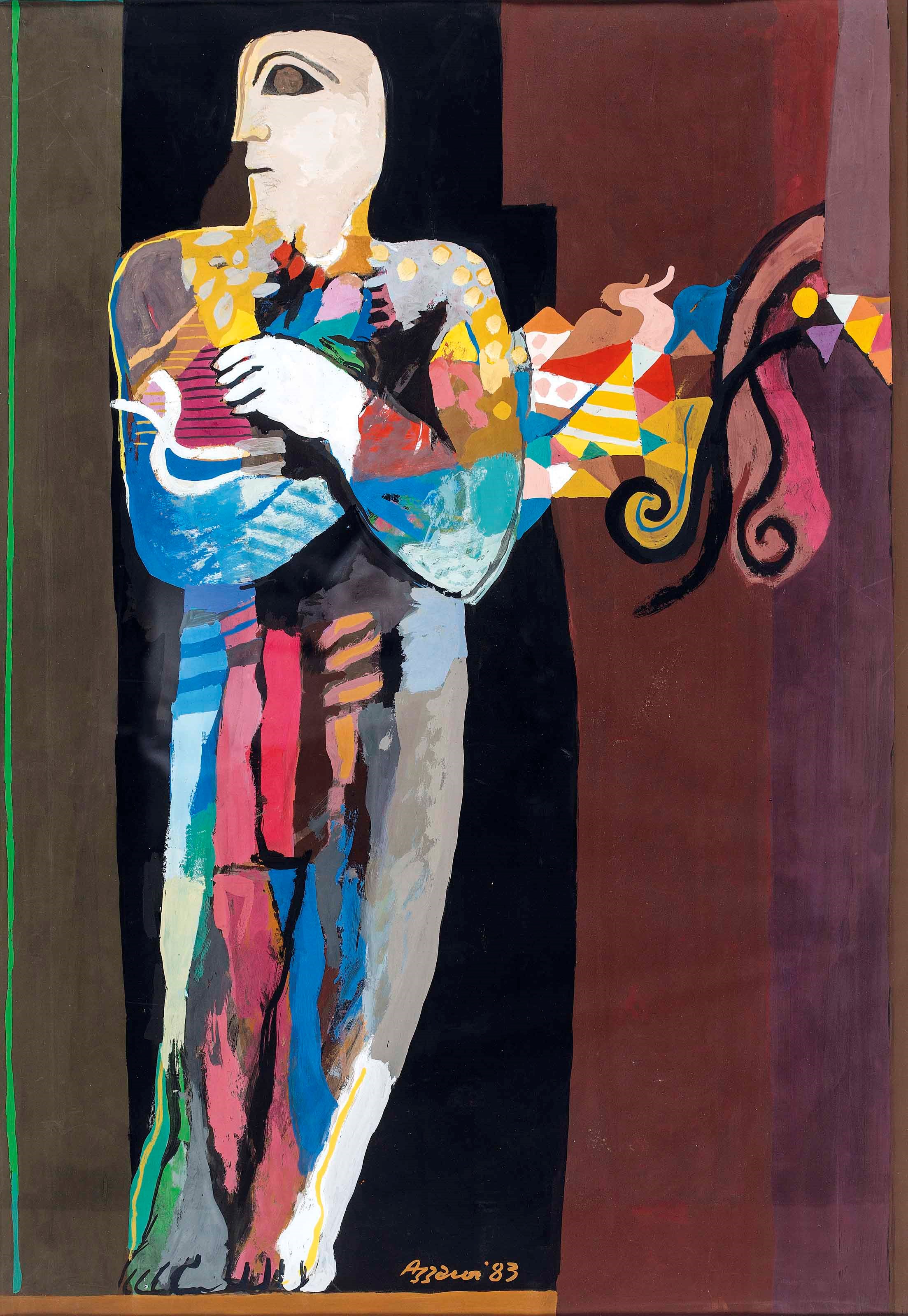 Dia Azzawi (Iraqi, b. 1939)