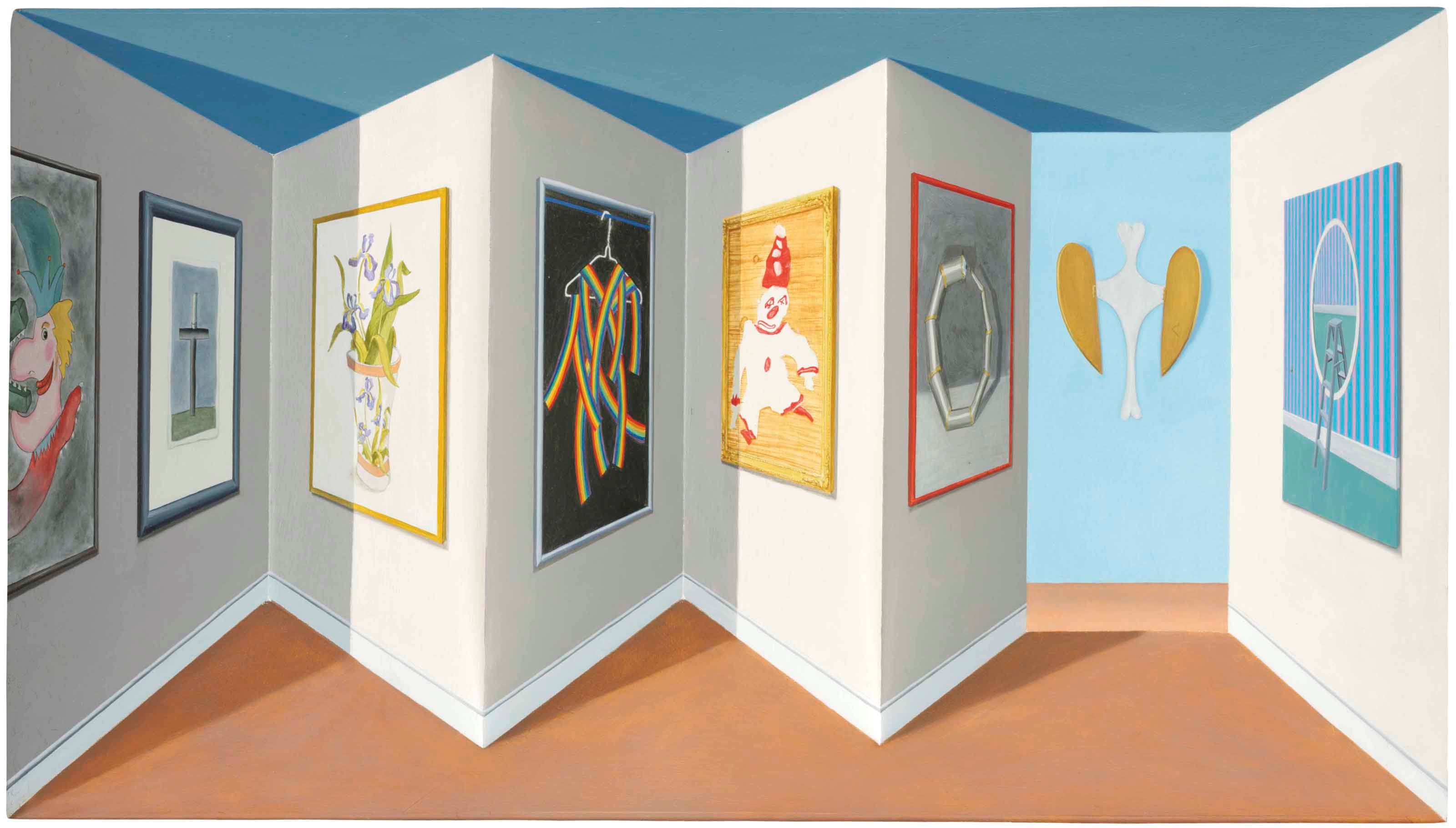 Patrick Hughes (b. 1939)