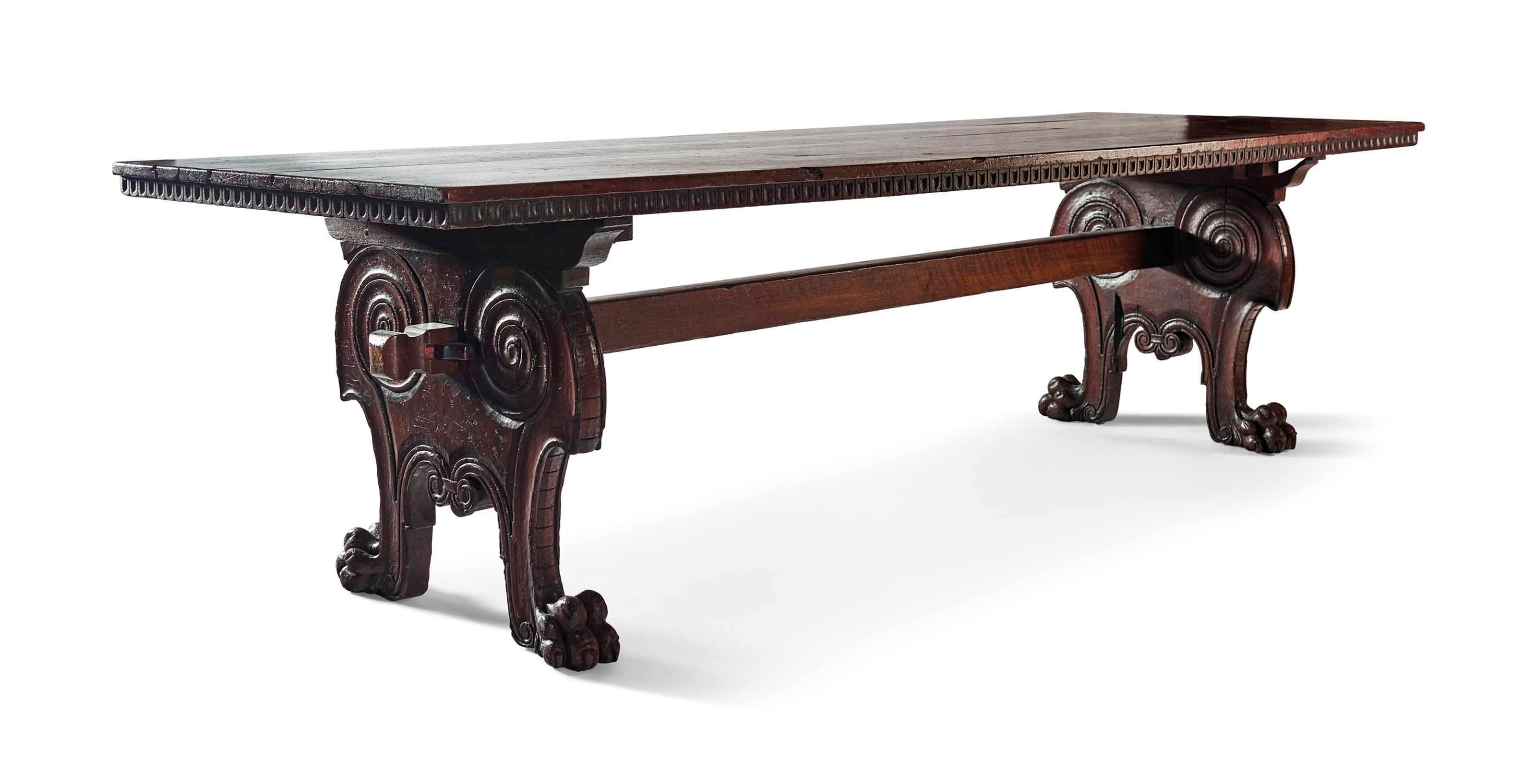 TABLE DE STYLE BAROQUE