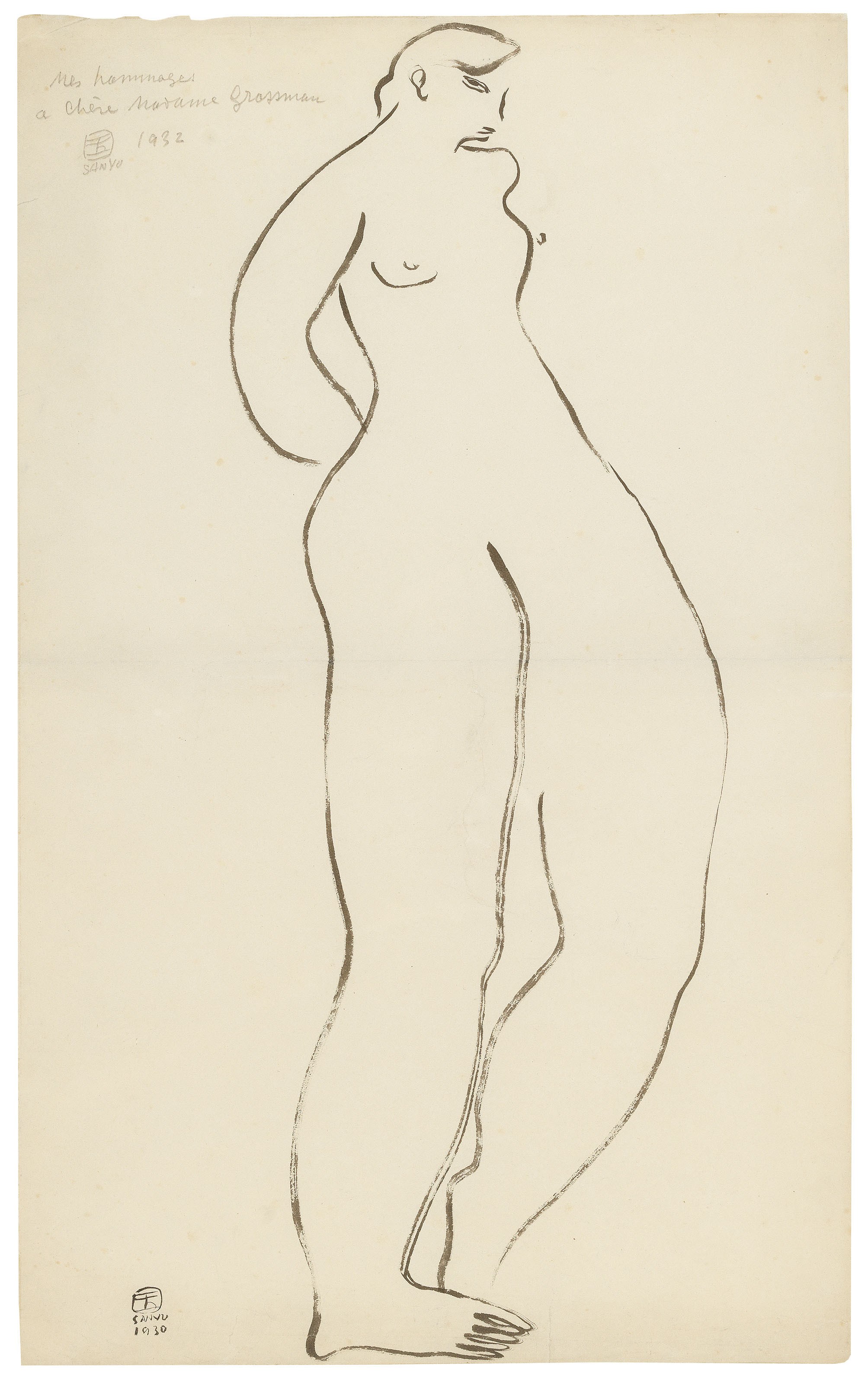 SANYU (CHANG YU, FRANCE/CHINA, 1901-1966)