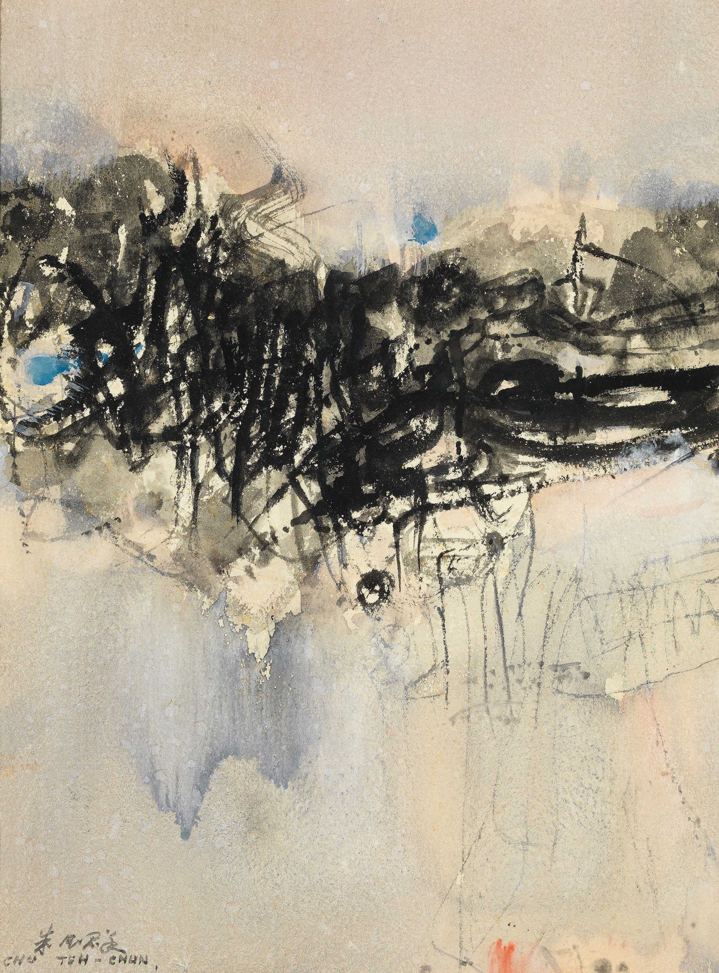 CHU TEH-CHUN (ZHU DEQUN, FRANCE/CHINA, 1920-2014)