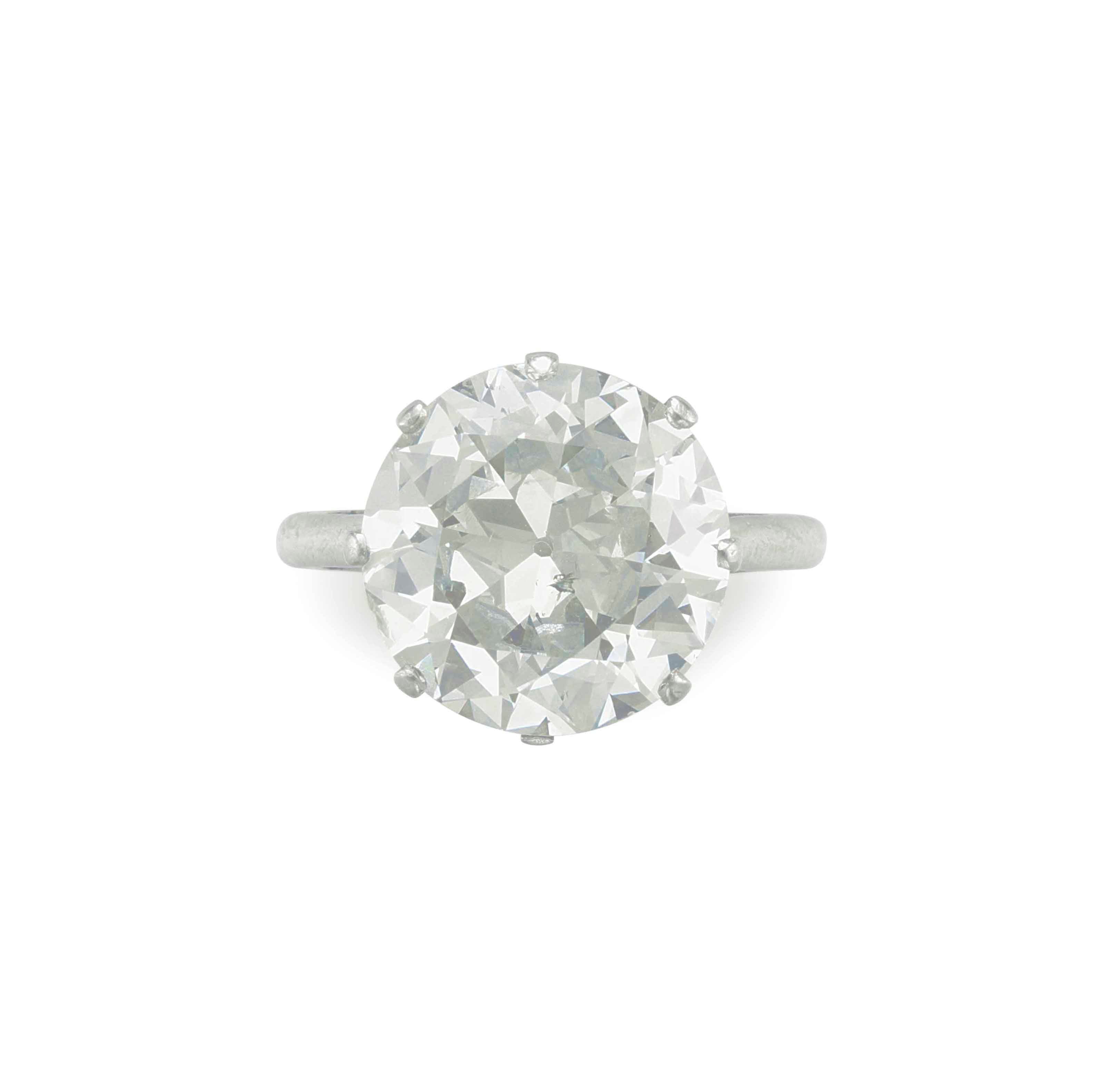 A DIAMOND RING