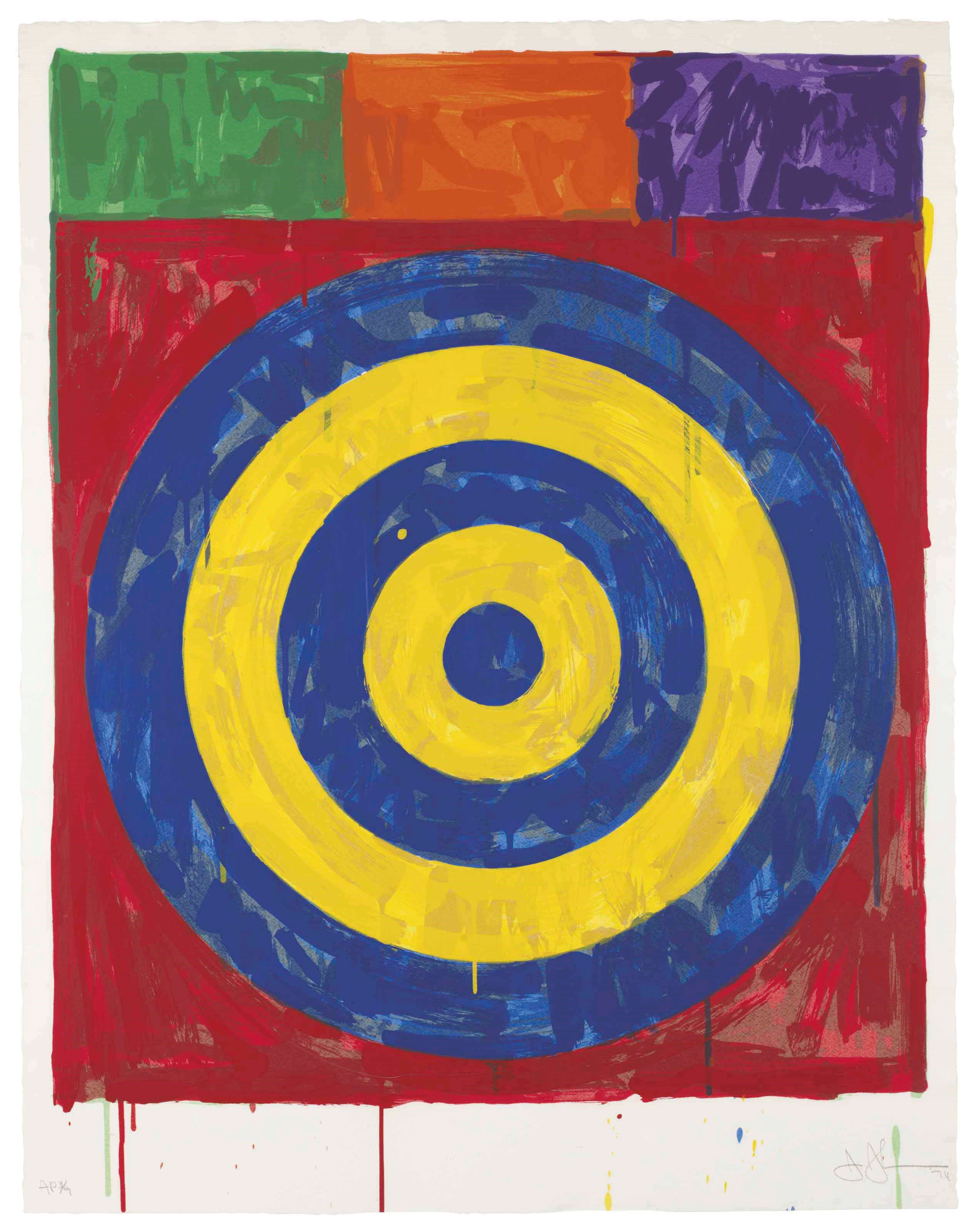 JASPER JOHNS (B. 1930)