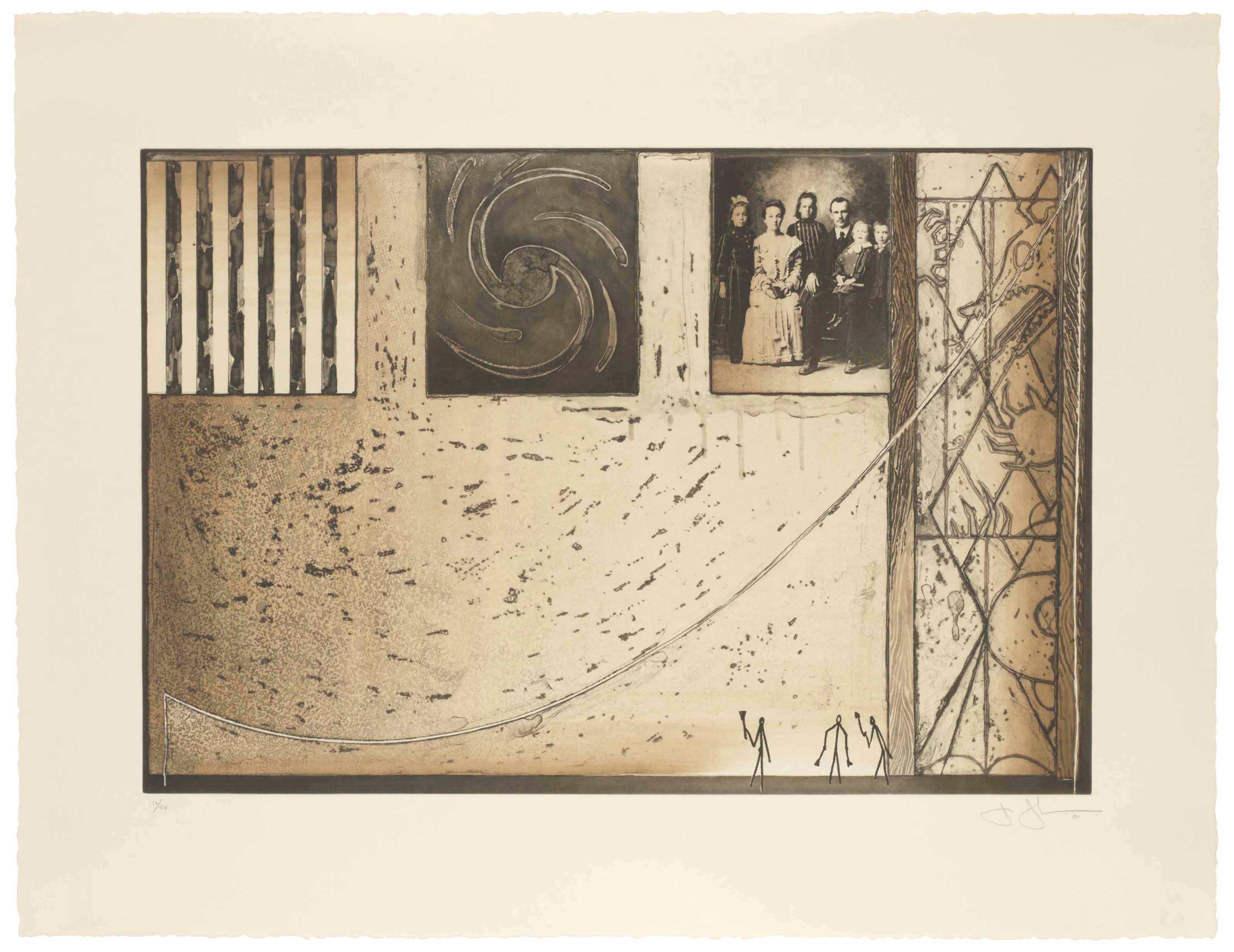 JASPER JOHNS (B. 1930)