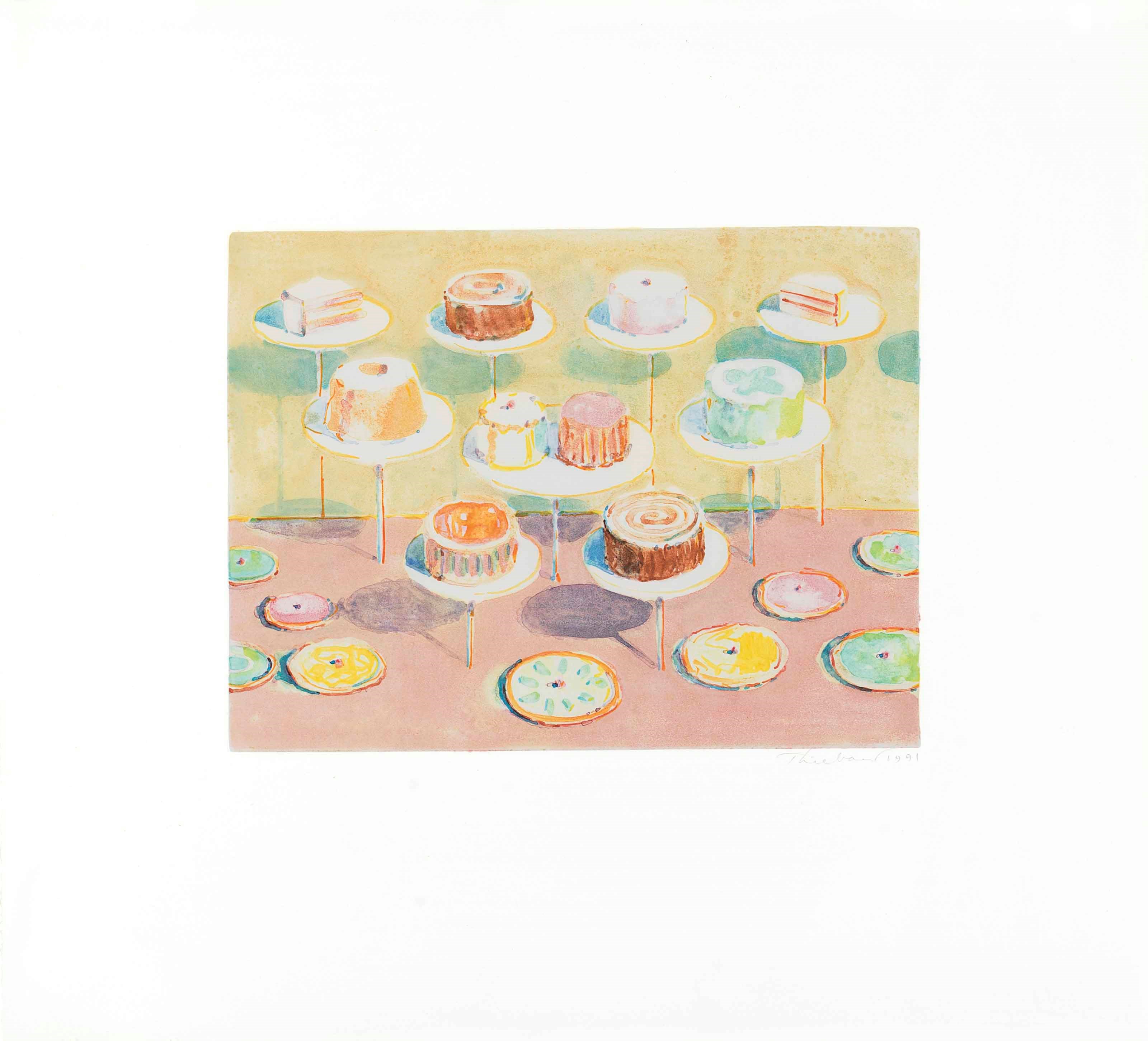WAYNE THIEBAUD (B. 1920)