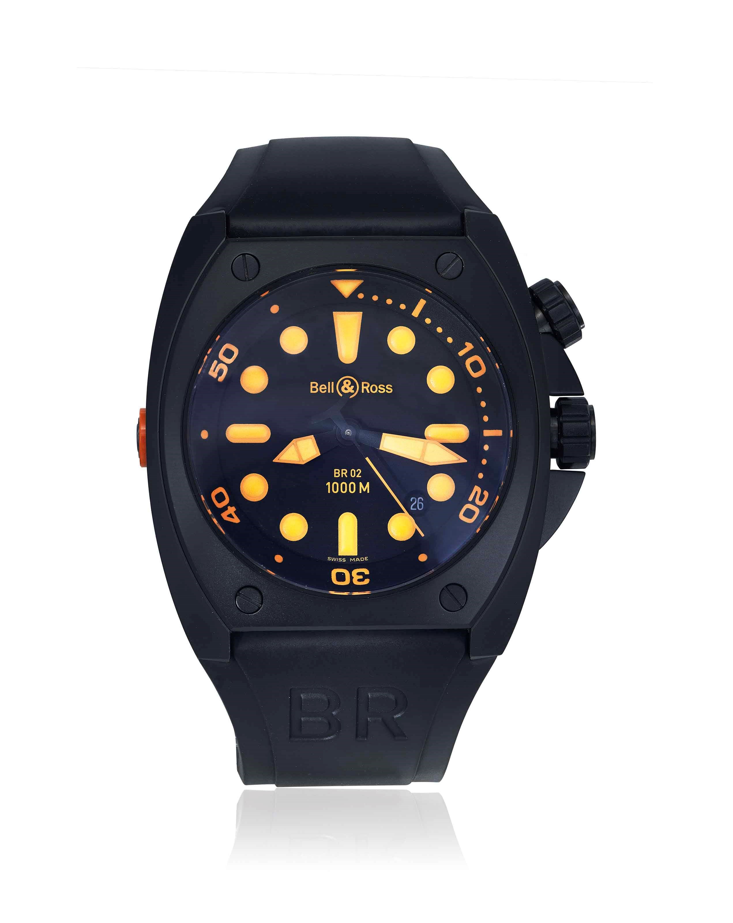'BR02' WRISTWATCH, BELL & ROSS