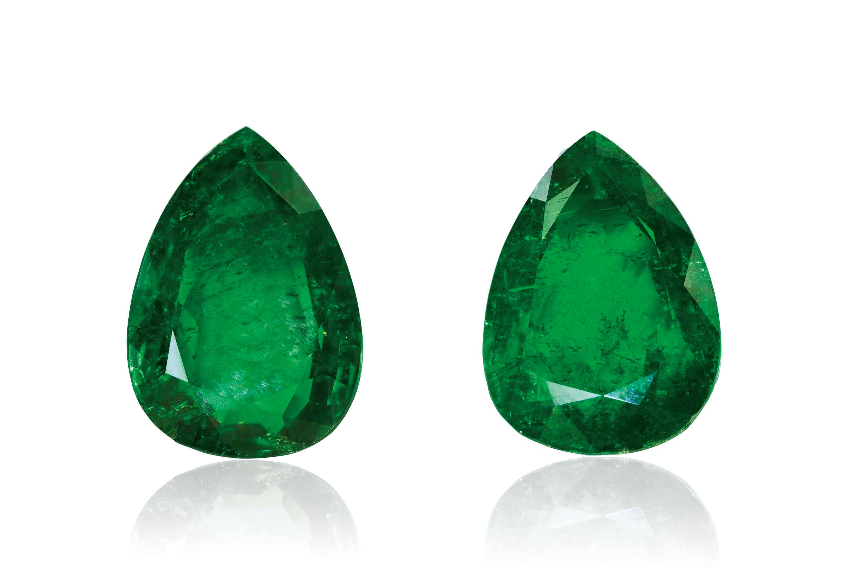 UNMOUNTED EMERALDS
