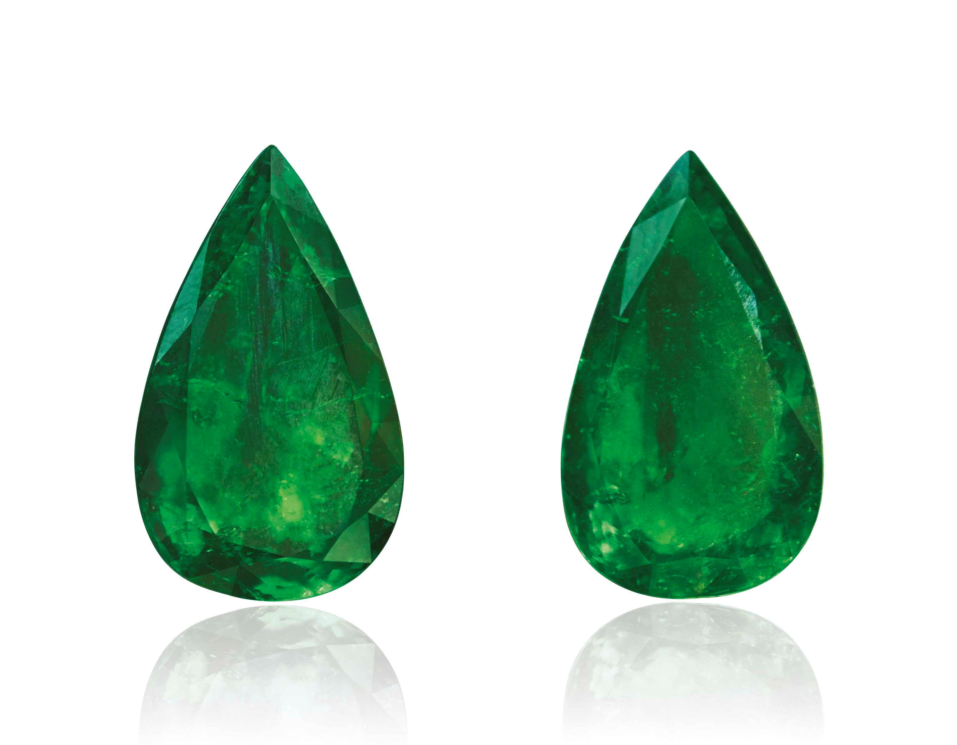 UNMOUNTED EMERALDS