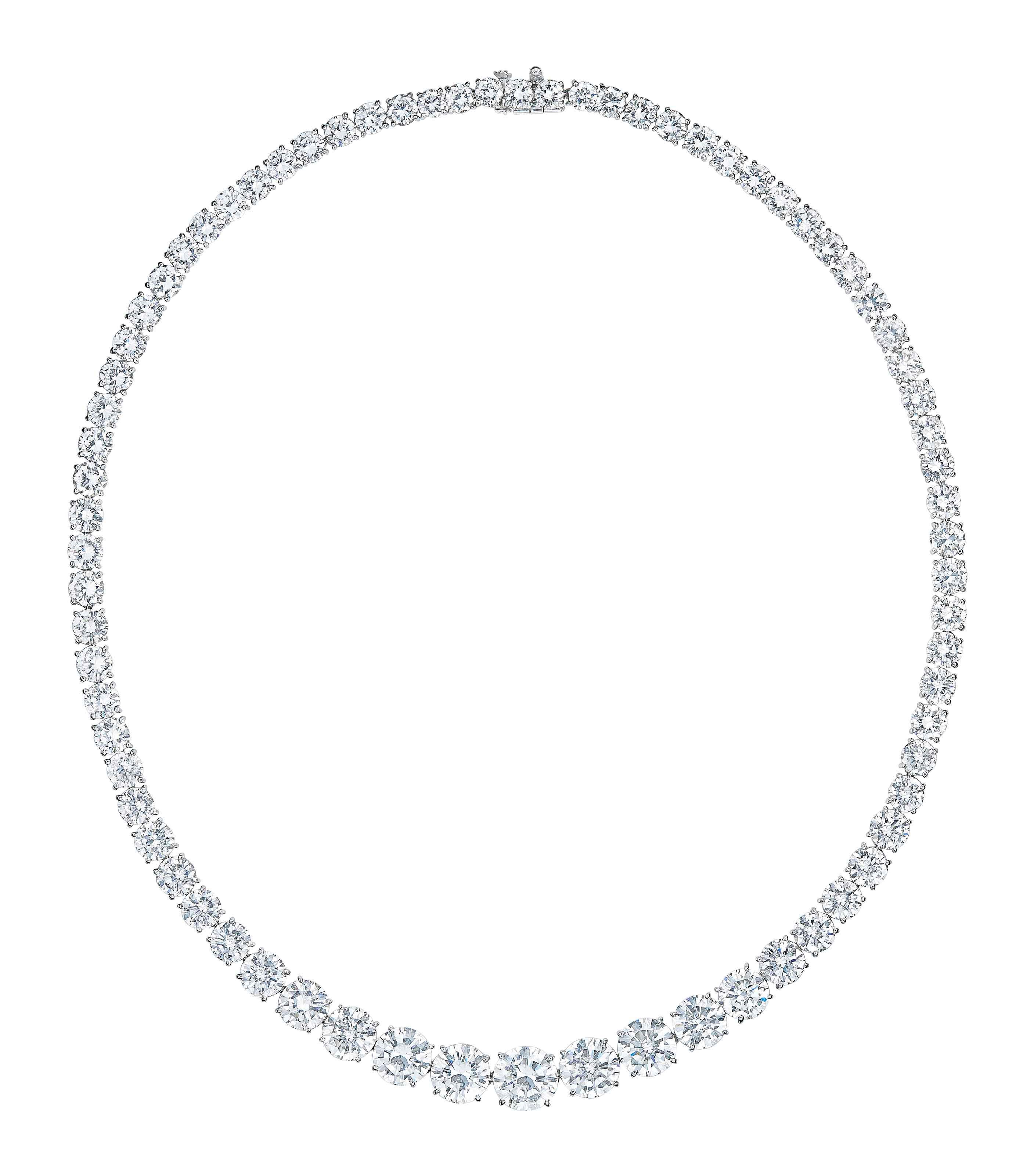 DIAMOND RIVIÈRE NECKLACE