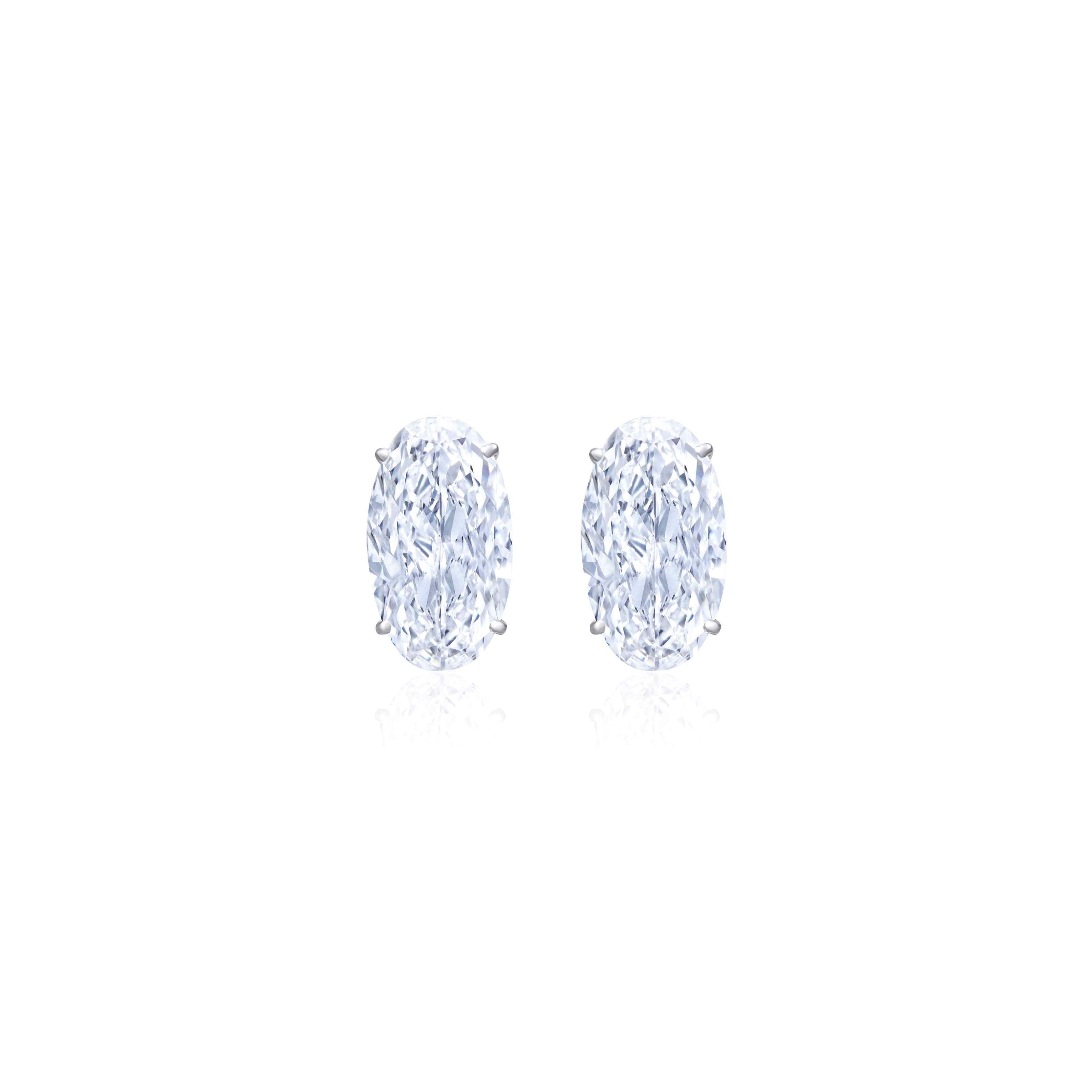 DIAMOND EAR STUDS, CARTIER