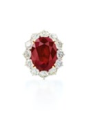 RUBY AND DIAMOND RING
