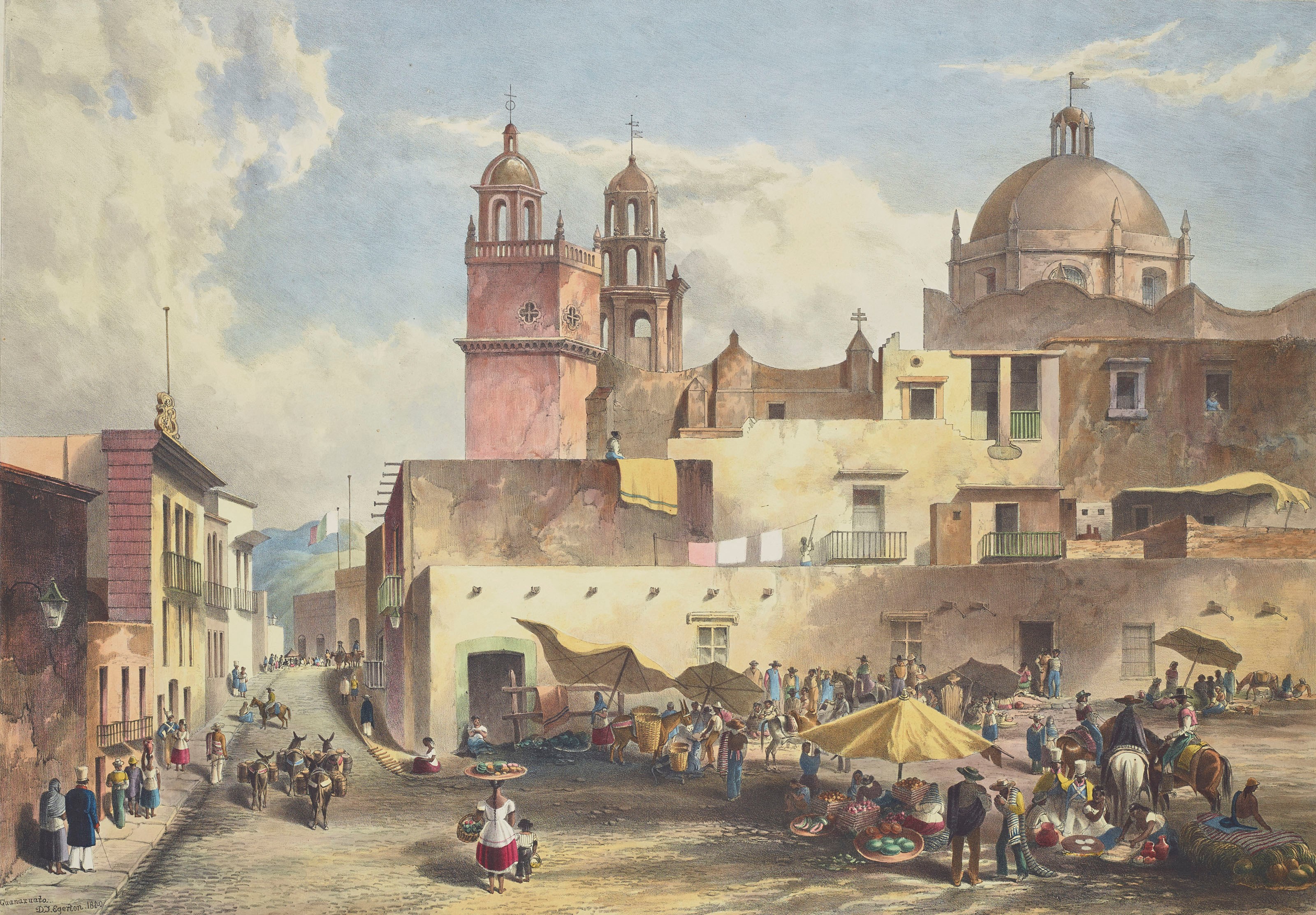 EGERTON, Daniel Thomas (1797–1842). Views in Mexico. Londres : Egerton, 1840.
