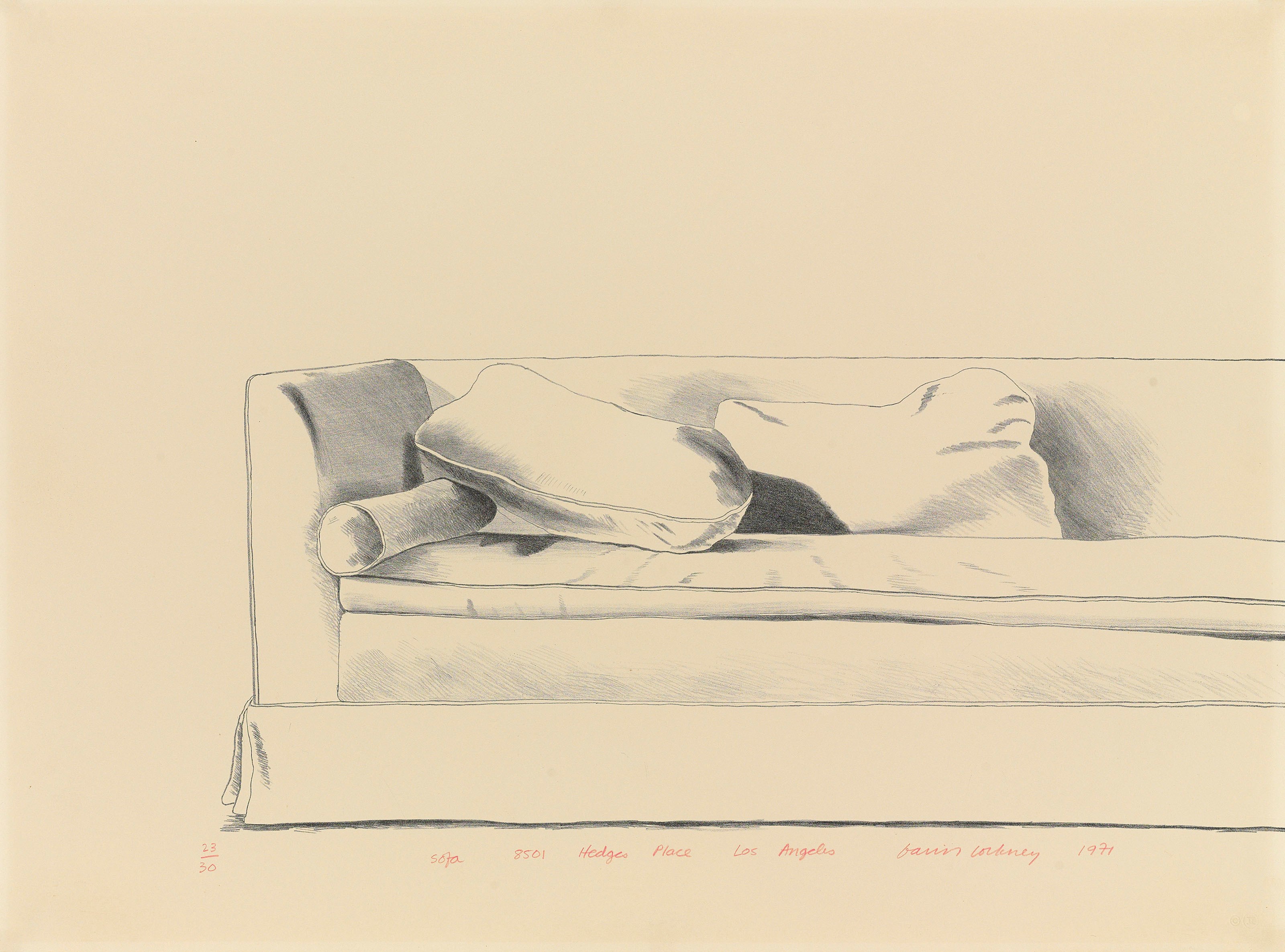 DAVID HOCKNEY (B. 1937)