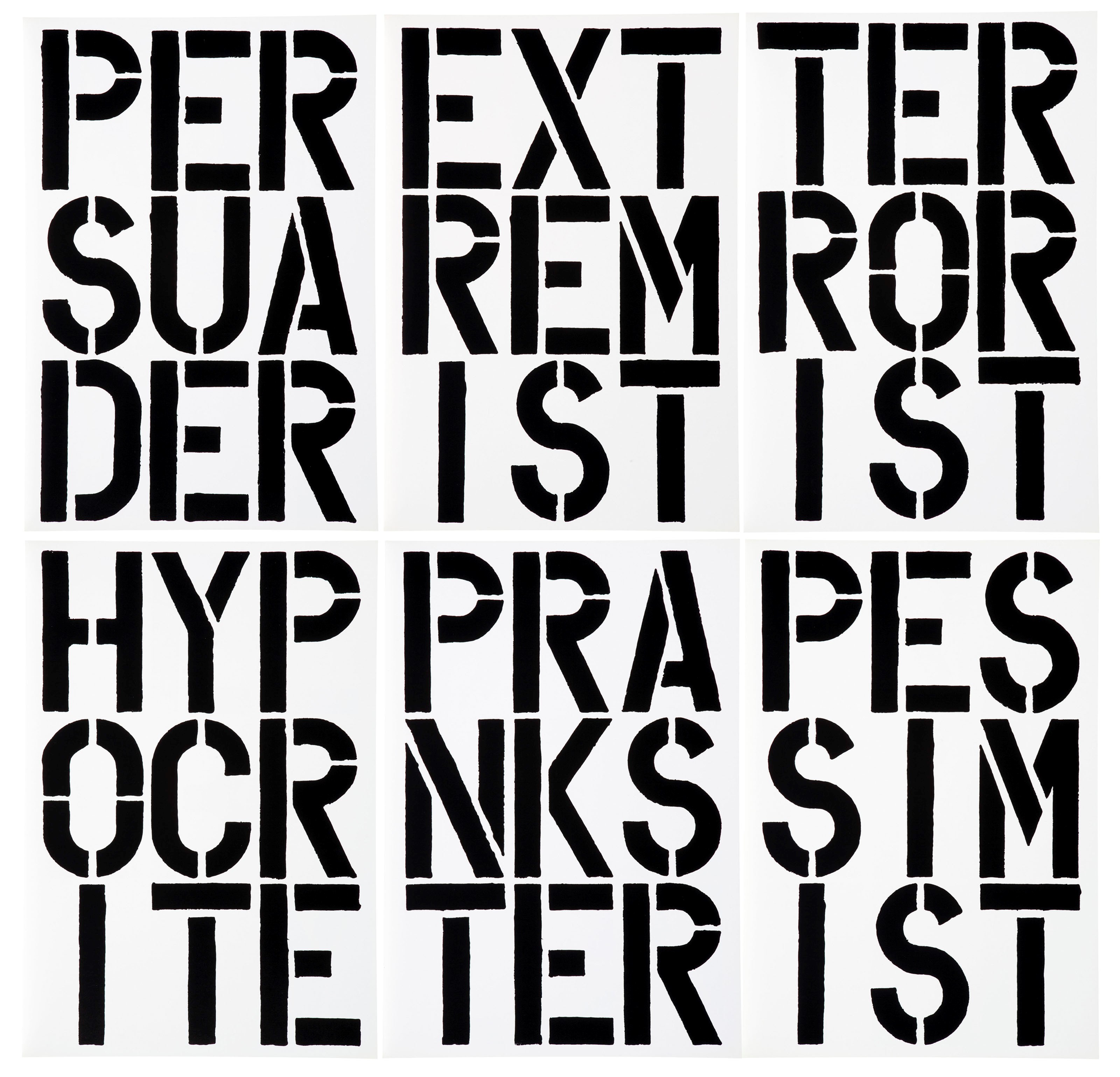 CHRISTOPHER WOOL (B. 1955)