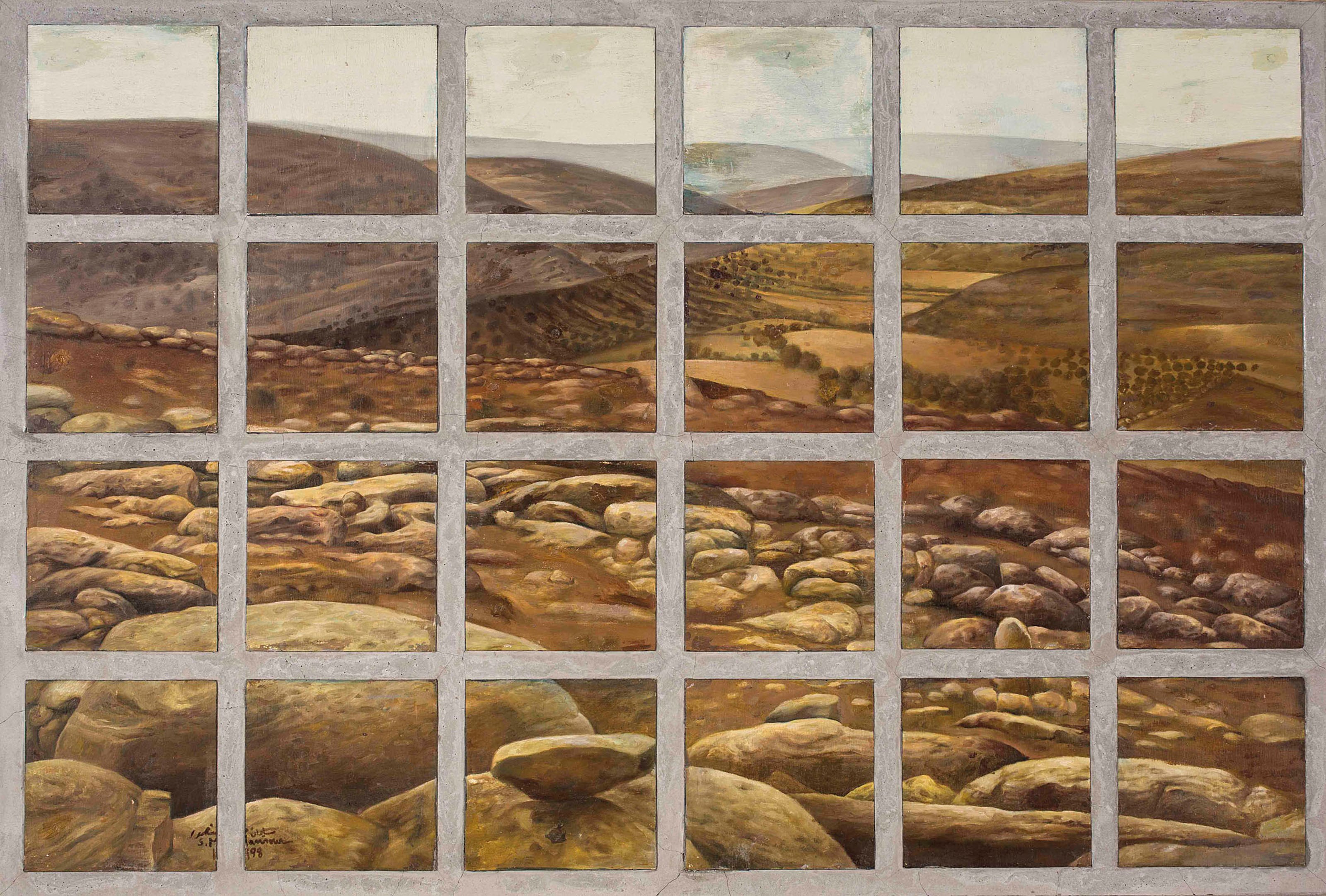 Suleiman Mansour (Palestinian, b. 1947)