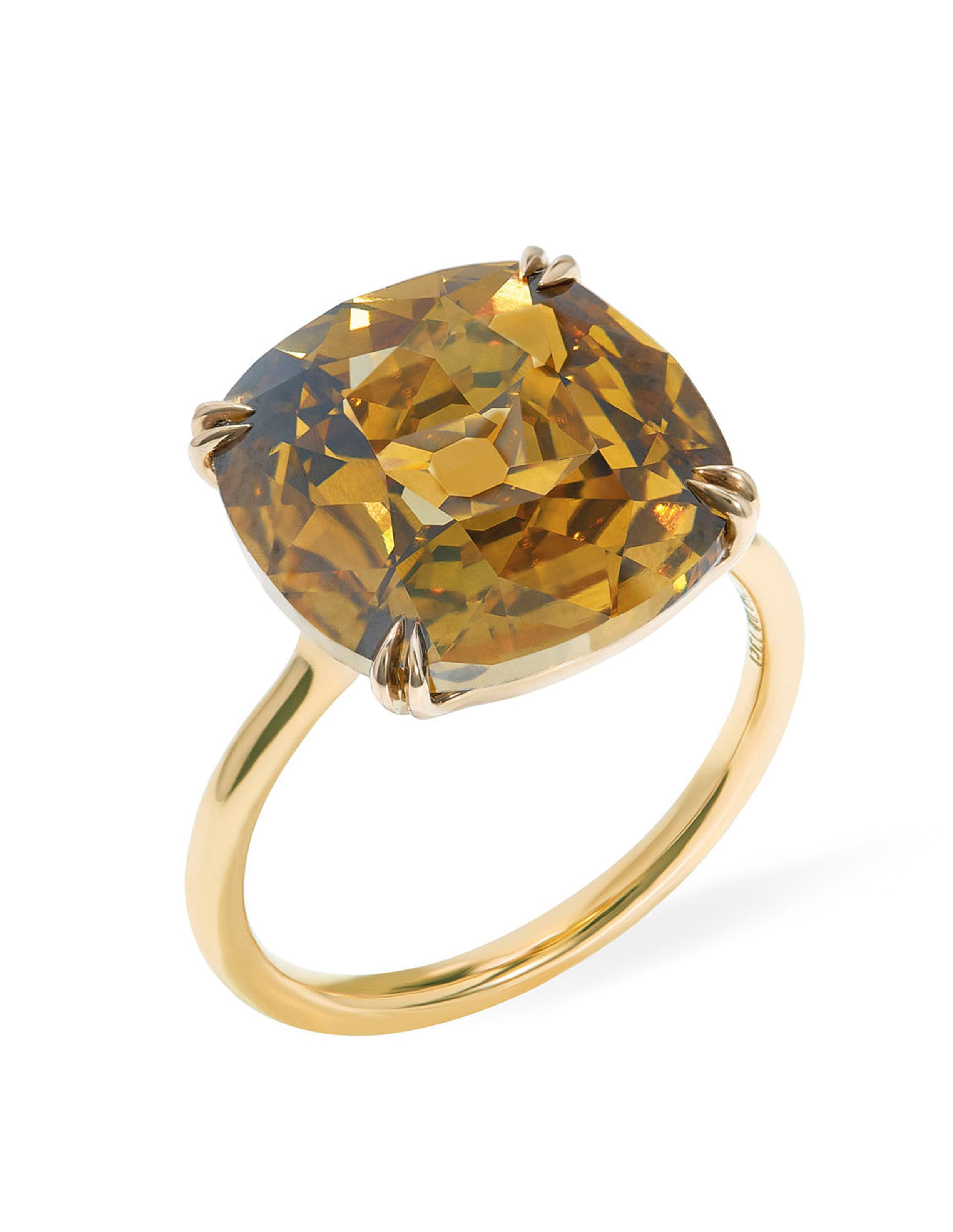 COLOURED DIAMOND RING