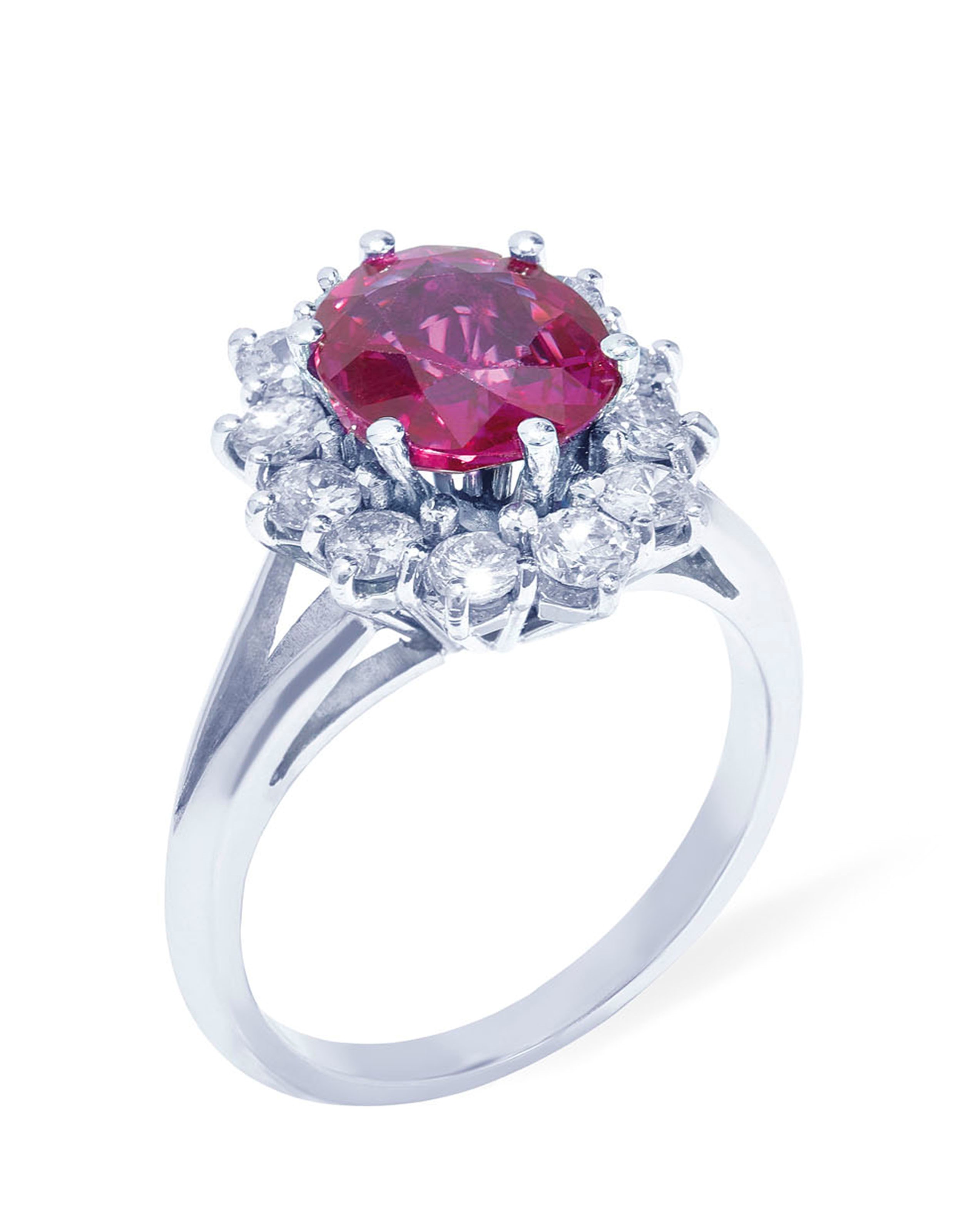 RUBY AND DIAMOND RING