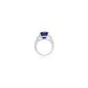 SAPPHIRE AND DIAMOND RING