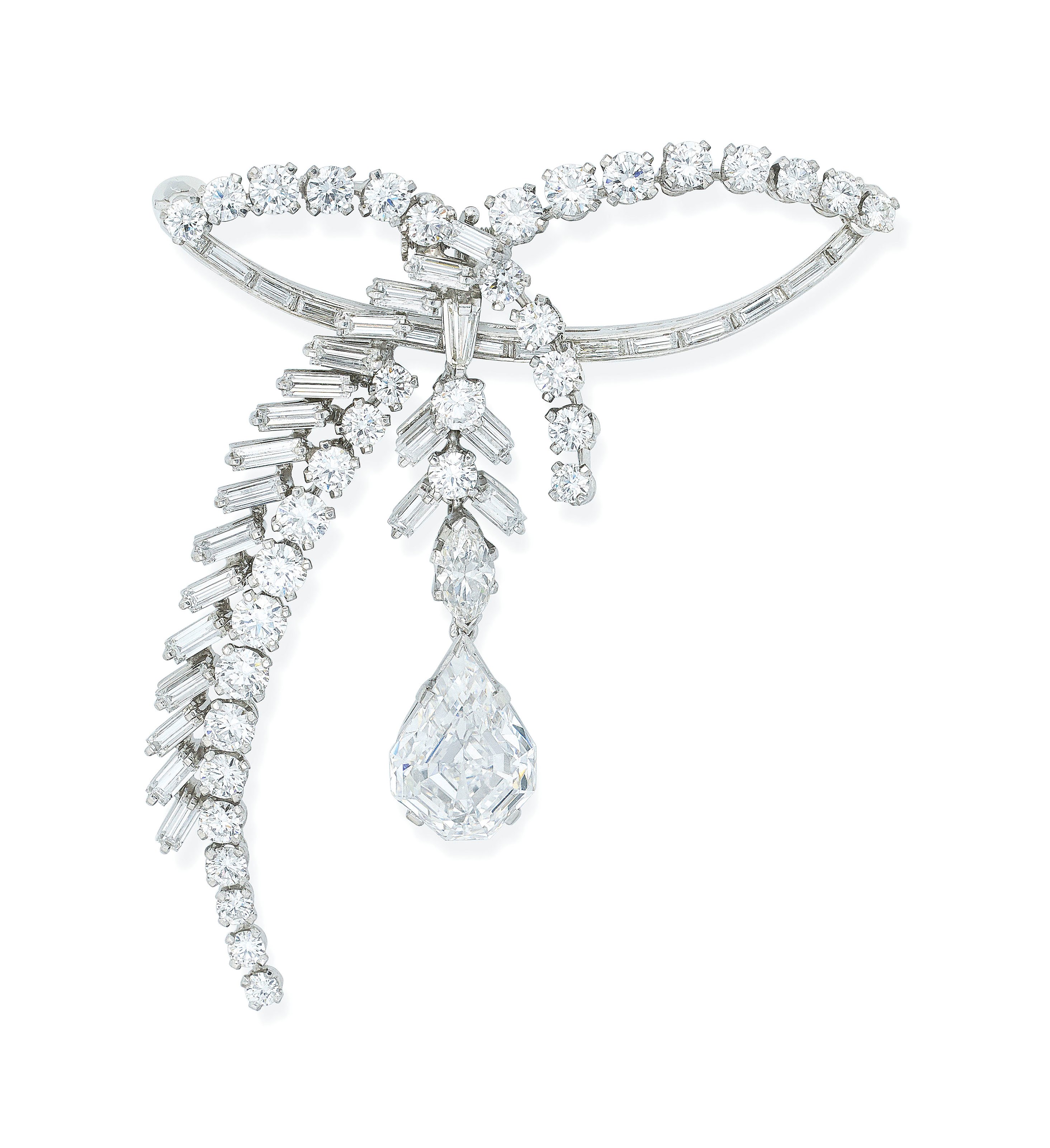 DIAMOND BROOCH