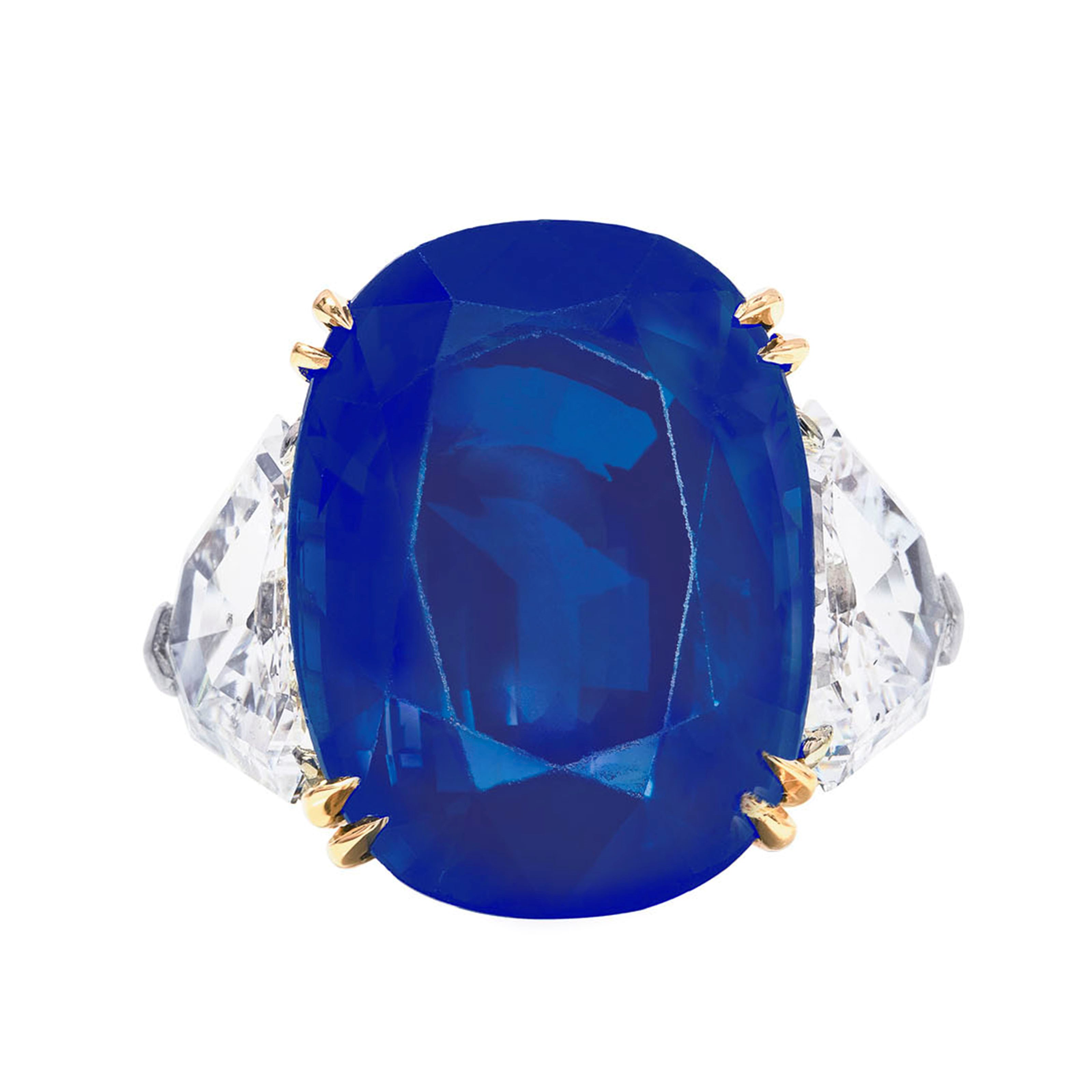 SAPPHIRE AND DIAMOND RING