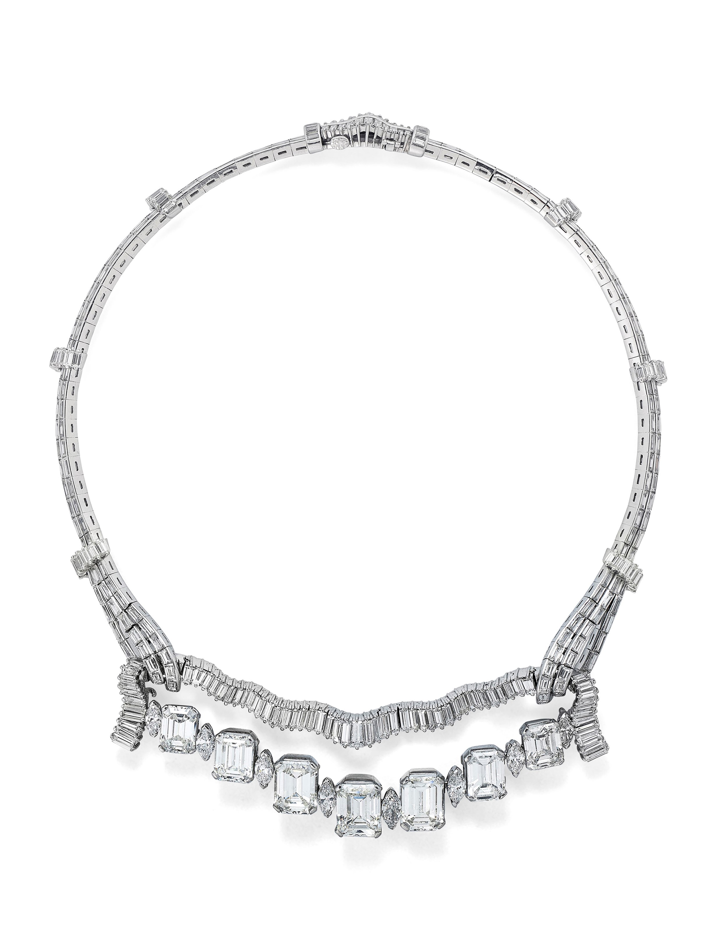 MID-20TH CENTURY DIAMOND NECKLACE