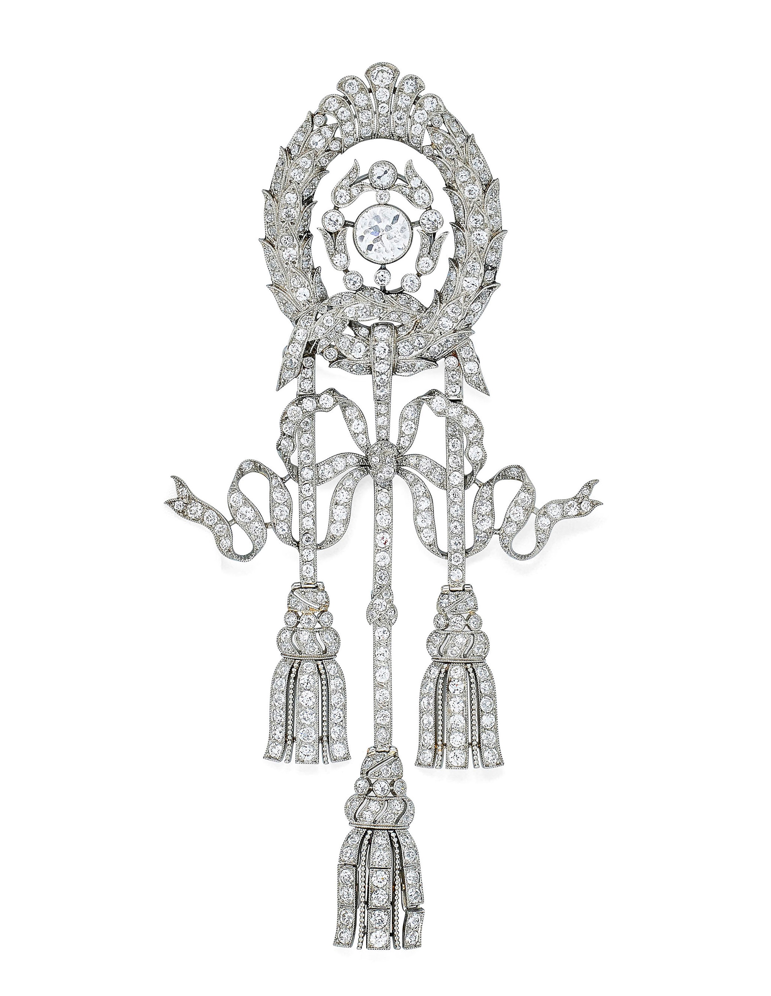 BELLE ÉPOQUE DIAMOND BROOCH